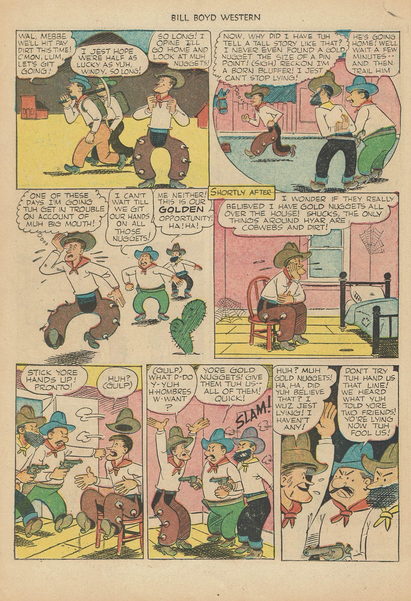 Read online Bill Boyd Western comic -  Issue #6 - 26