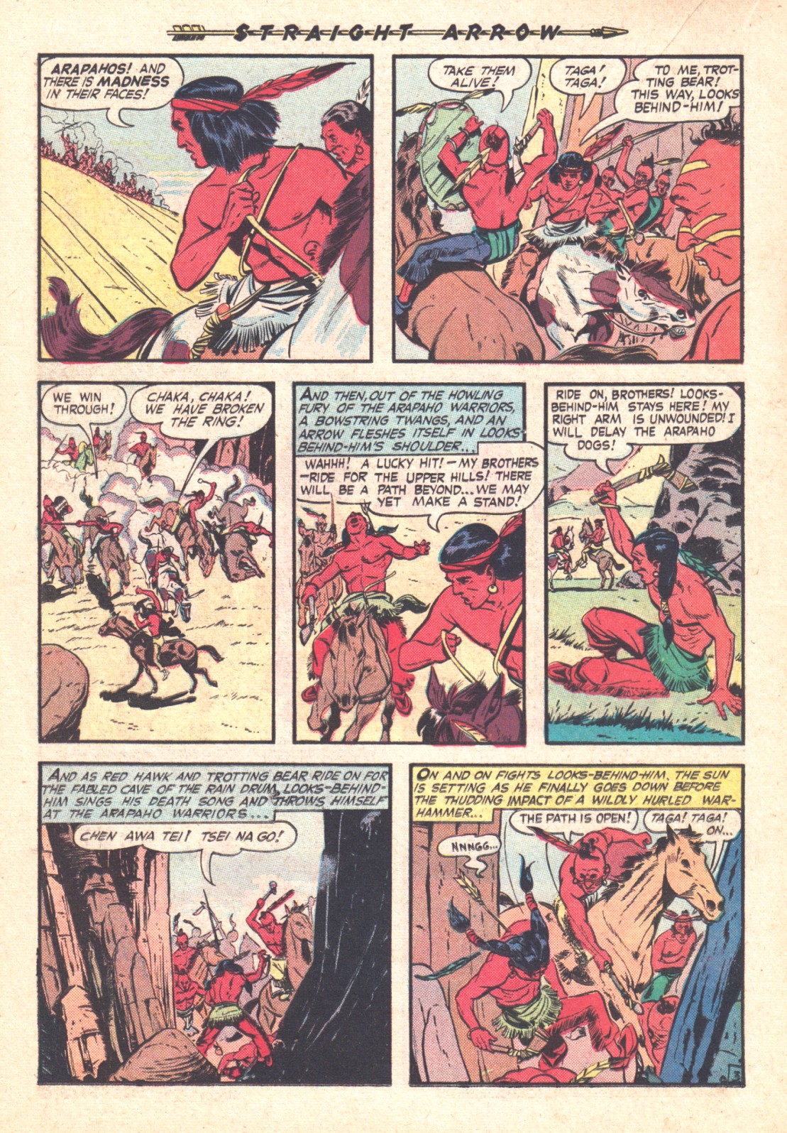 Read online Straight Arrow comic -  Issue #5 - 20