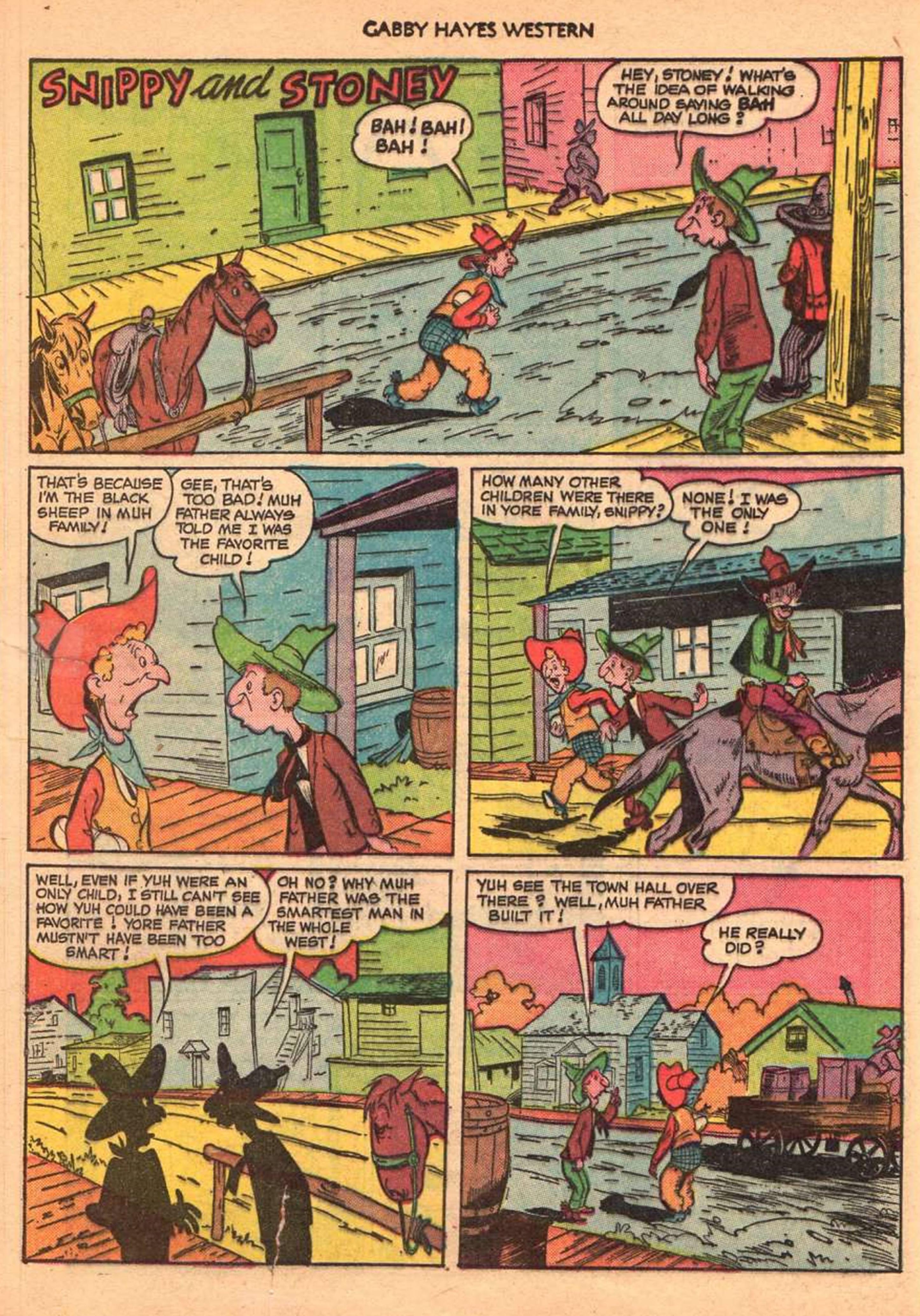 Read online Gabby Hayes Western comic -  Issue #24 - 36