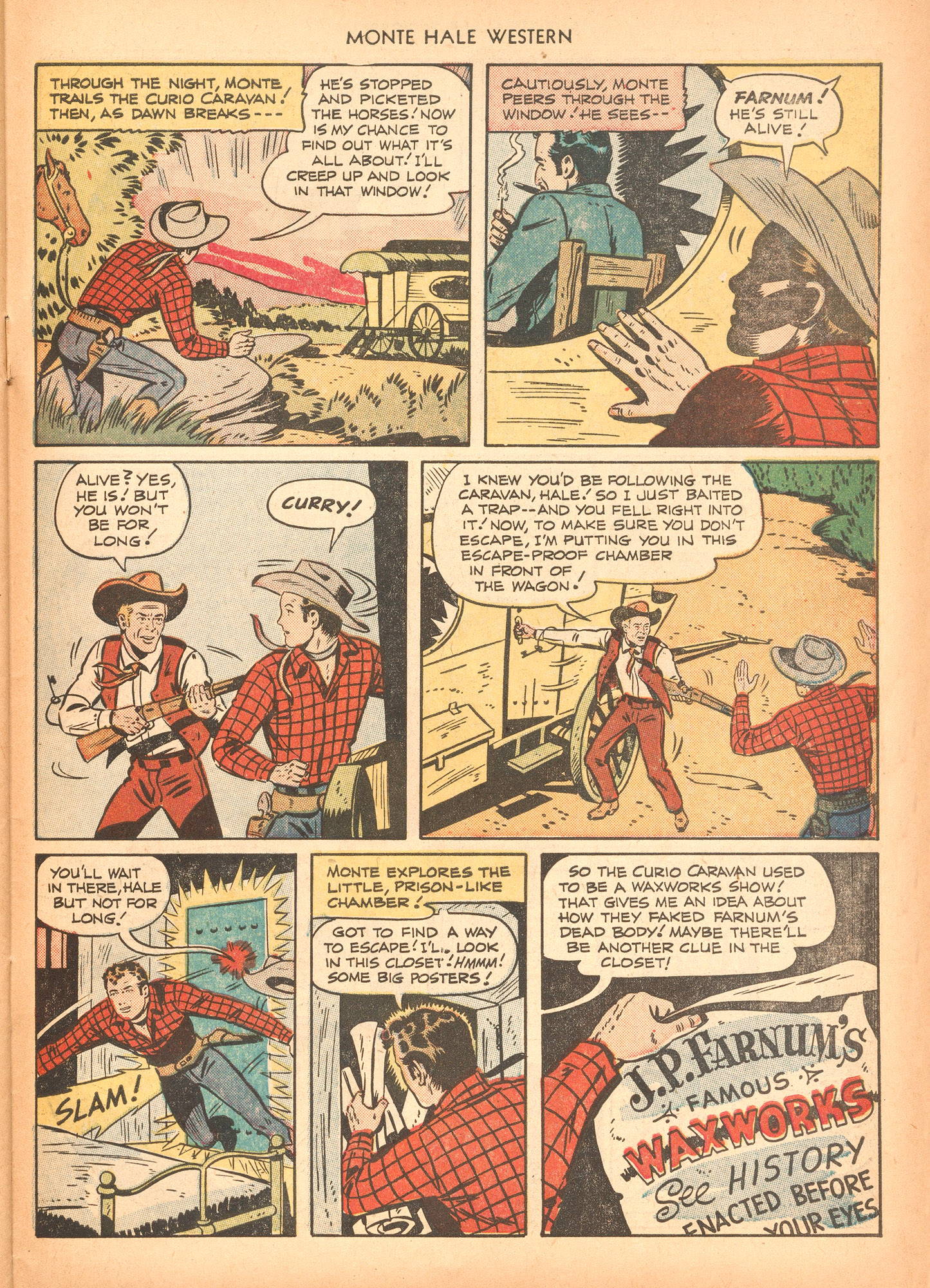 Read online Monte Hale Western comic -  Issue #64 - 31