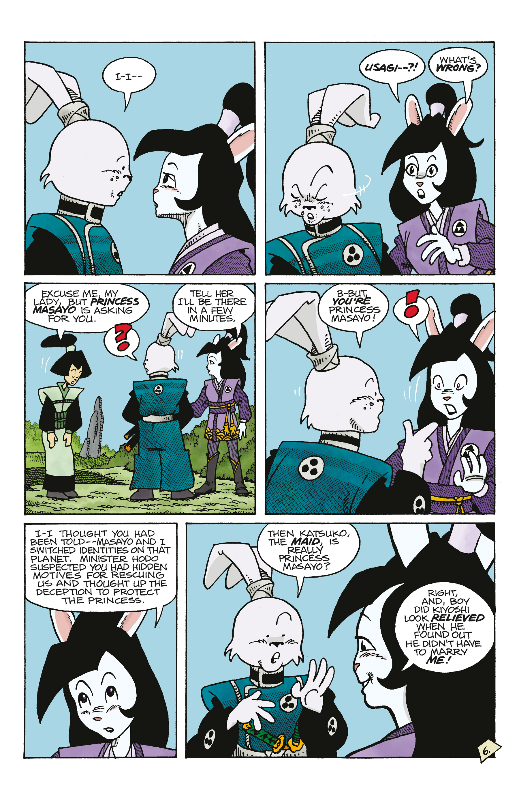 Read online Space Usagi: Death and Honor comic -  Issue #3 - 33
