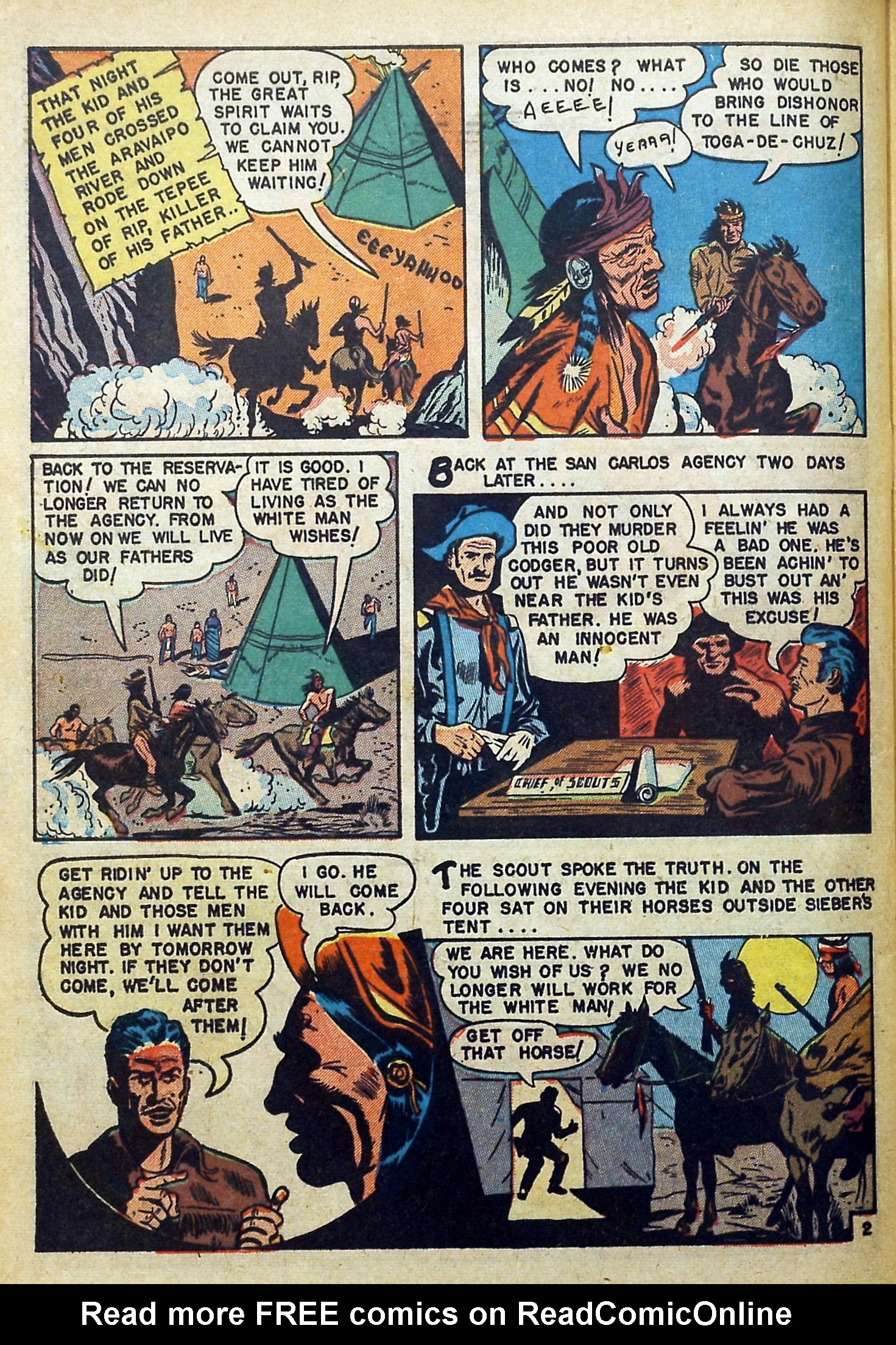 Read online Indian Fighter comic -  Issue #2 - 28