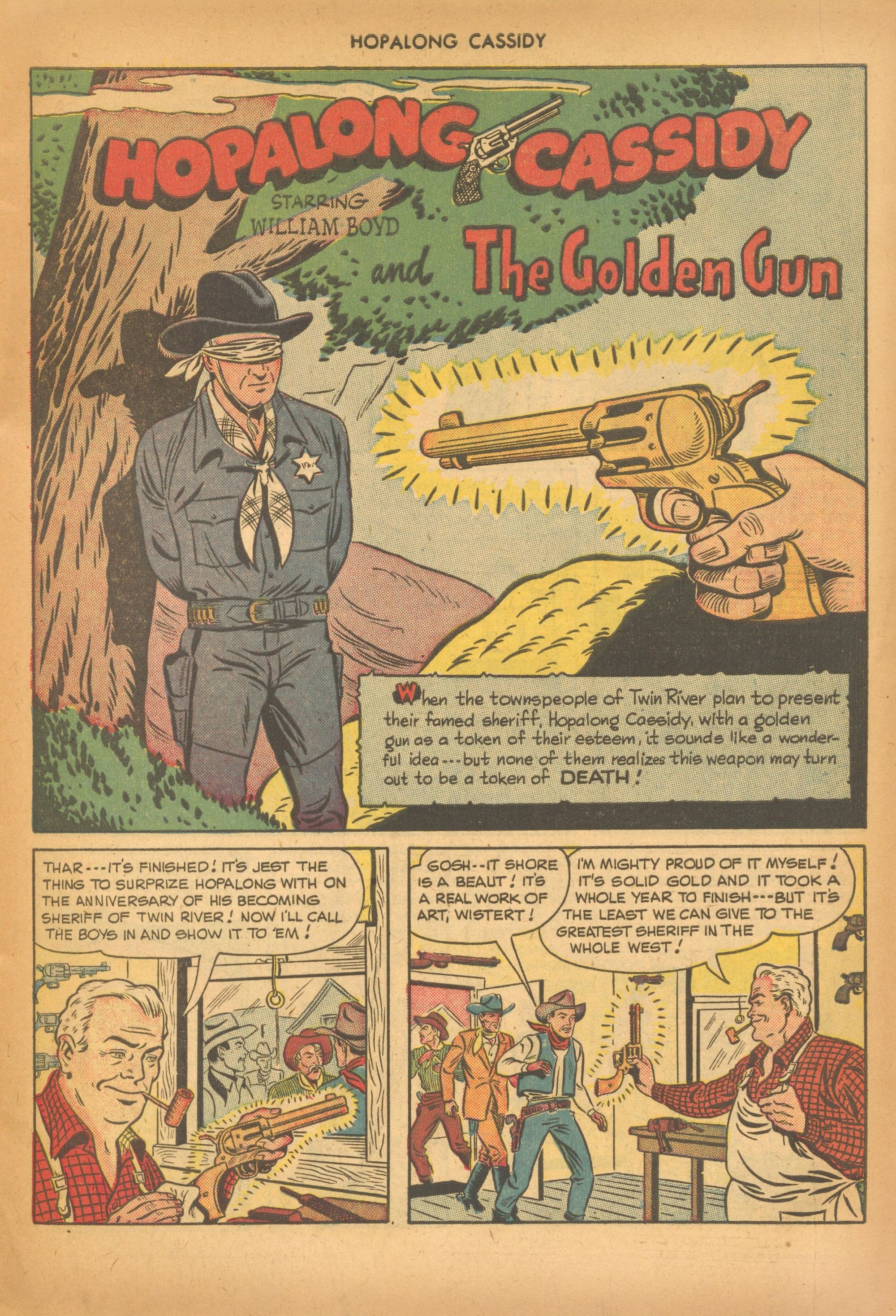 Read online Hopalong Cassidy comic -  Issue #43 - 19