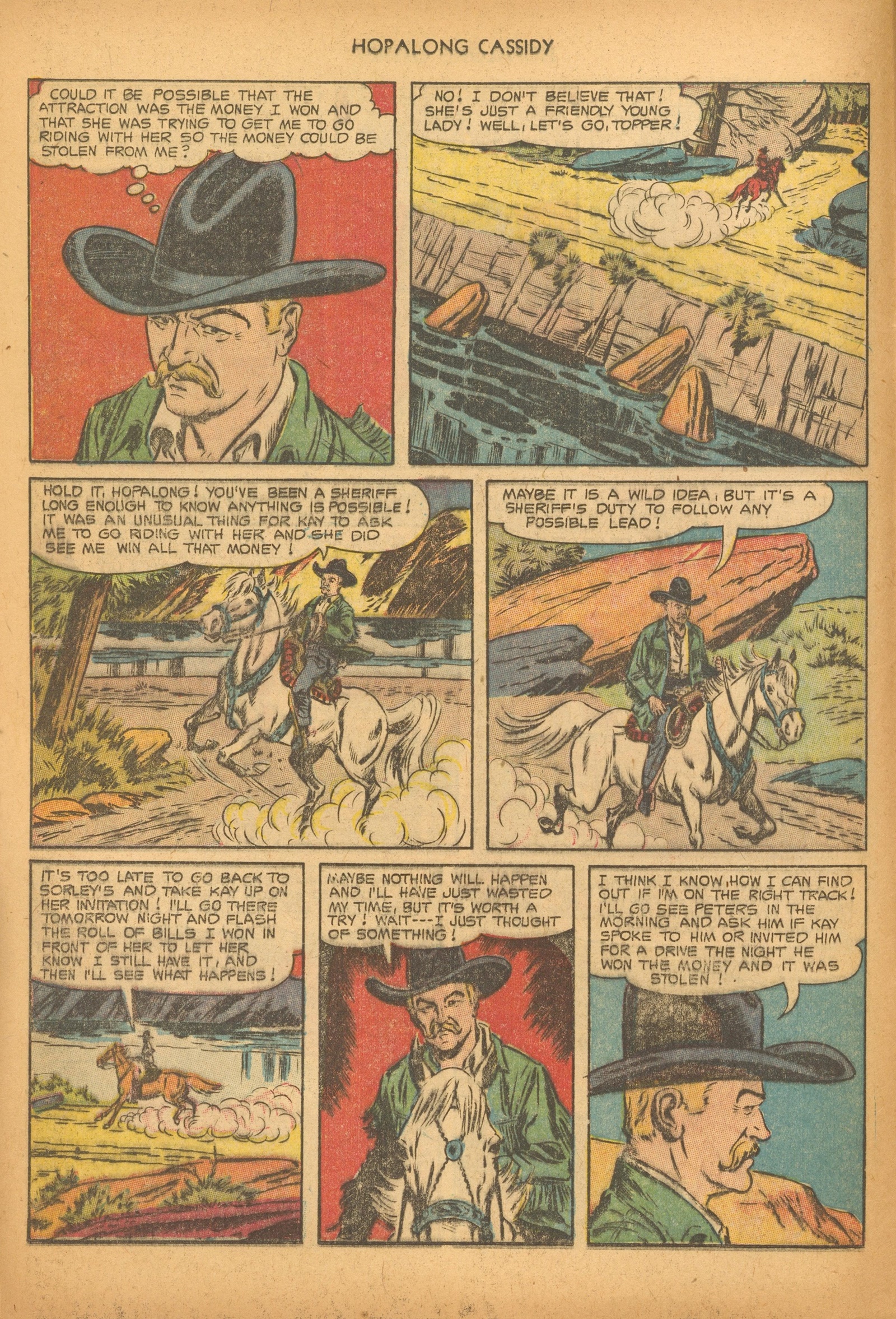 Read online Hopalong Cassidy comic -  Issue #81 - 12