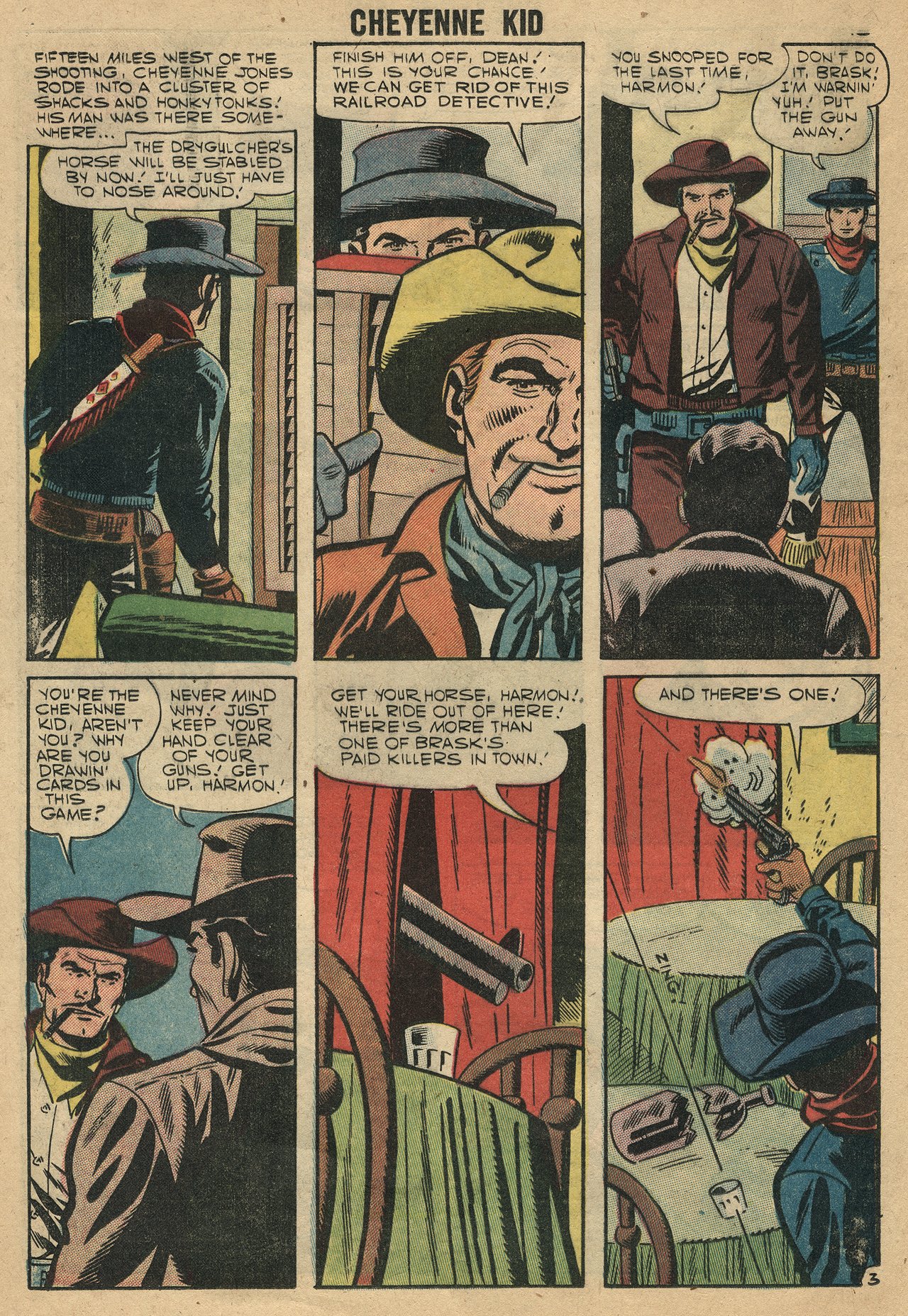 Read online Cheyenne Kid comic -  Issue #9 - 12