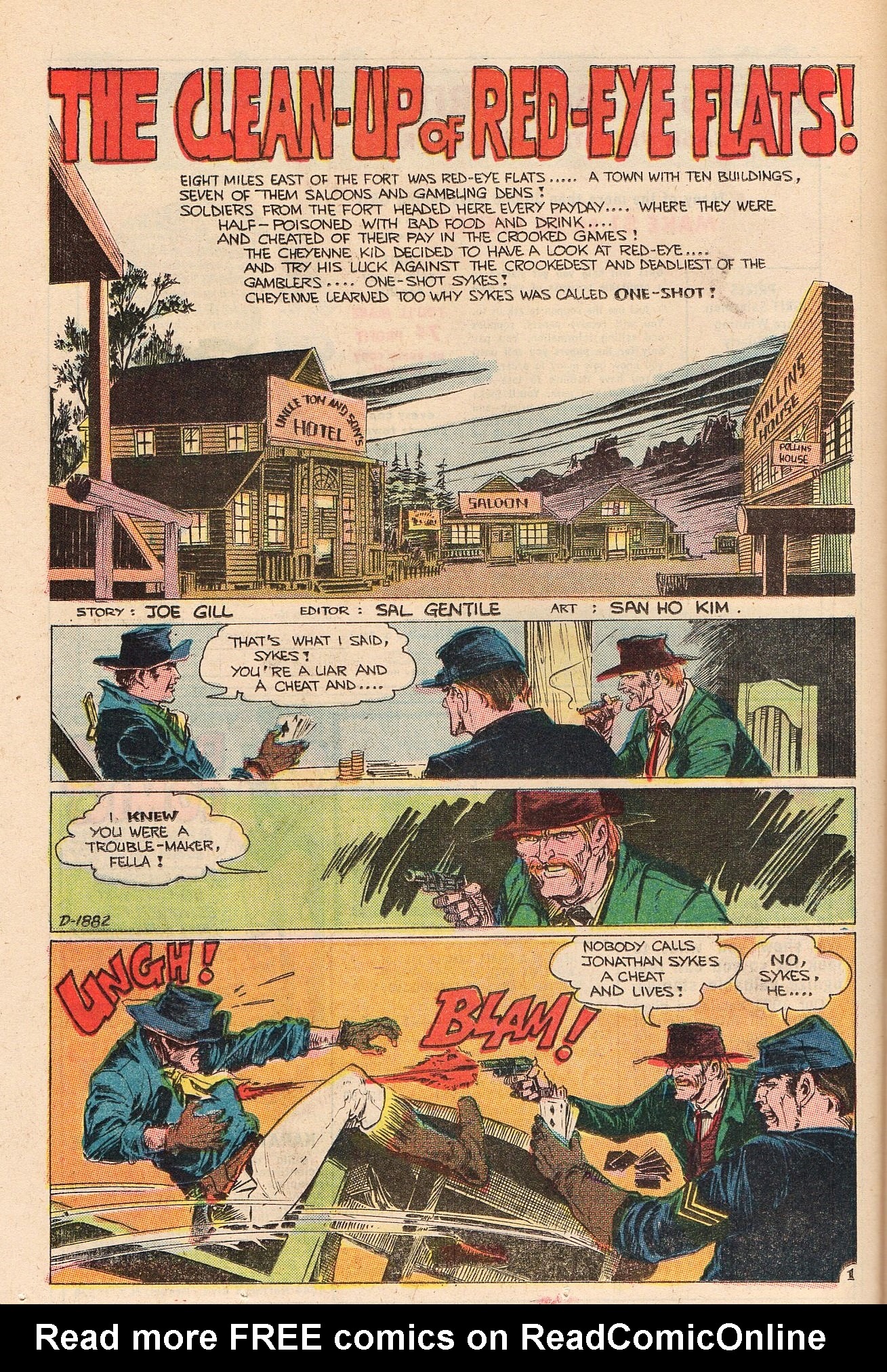 Read online Cheyenne Kid comic -  Issue #87 - 24