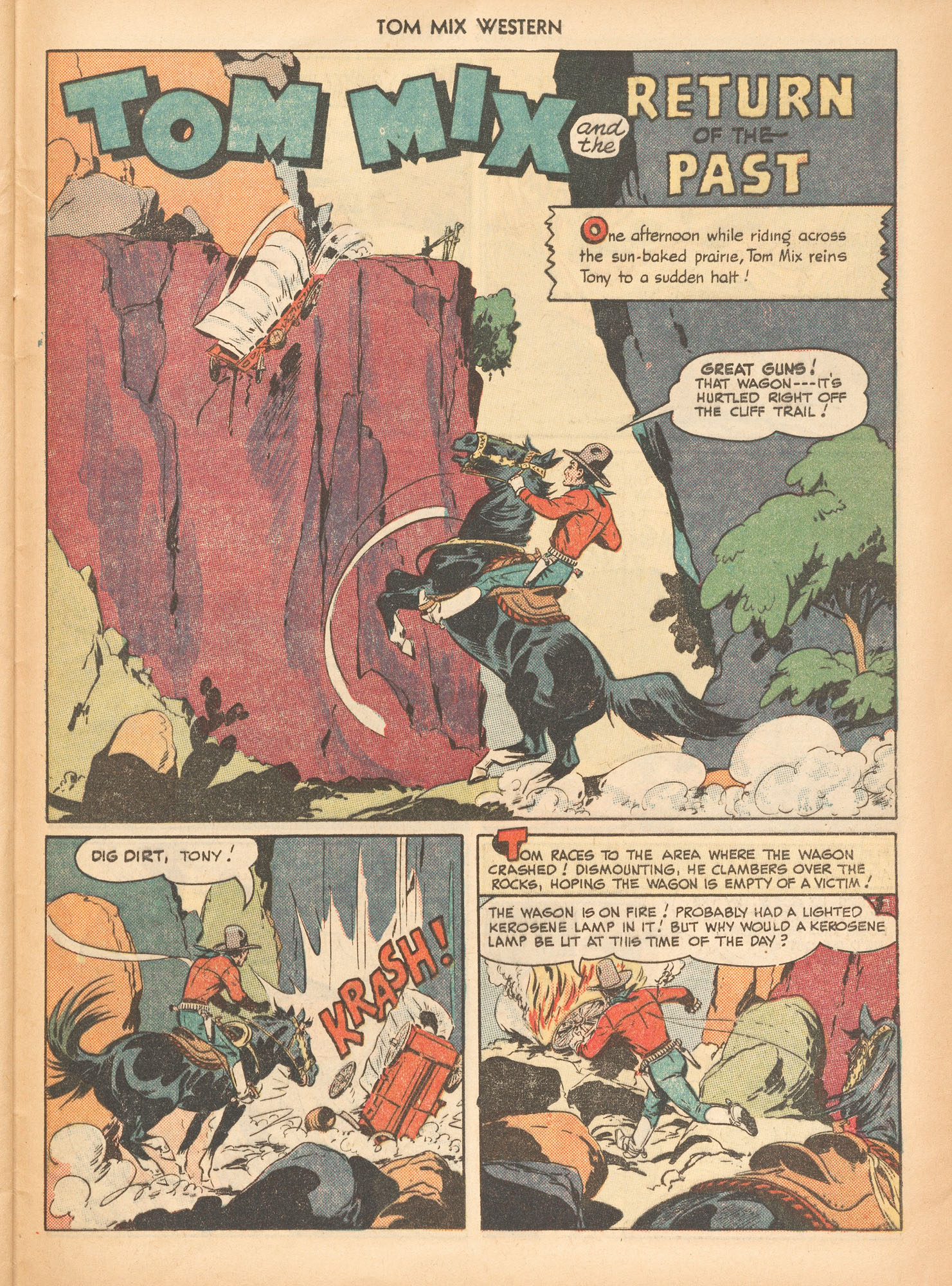 Read online Tom Mix Western (1948) comic -  Issue #23 - 41