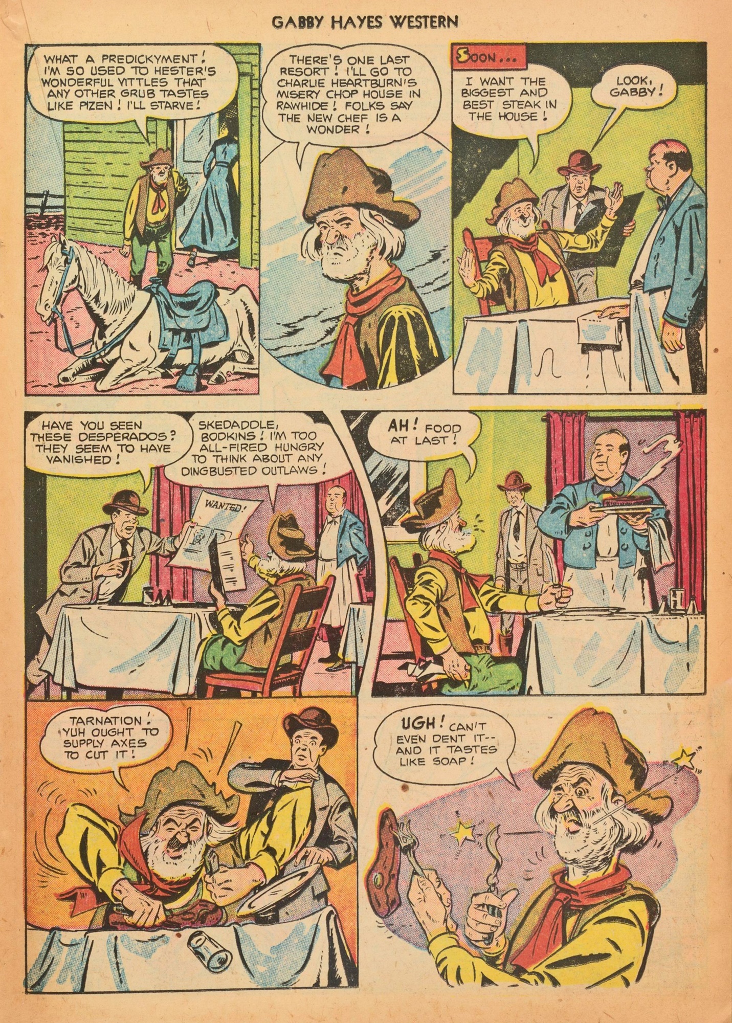 Read online Gabby Hayes Western comic -  Issue #43 - 19