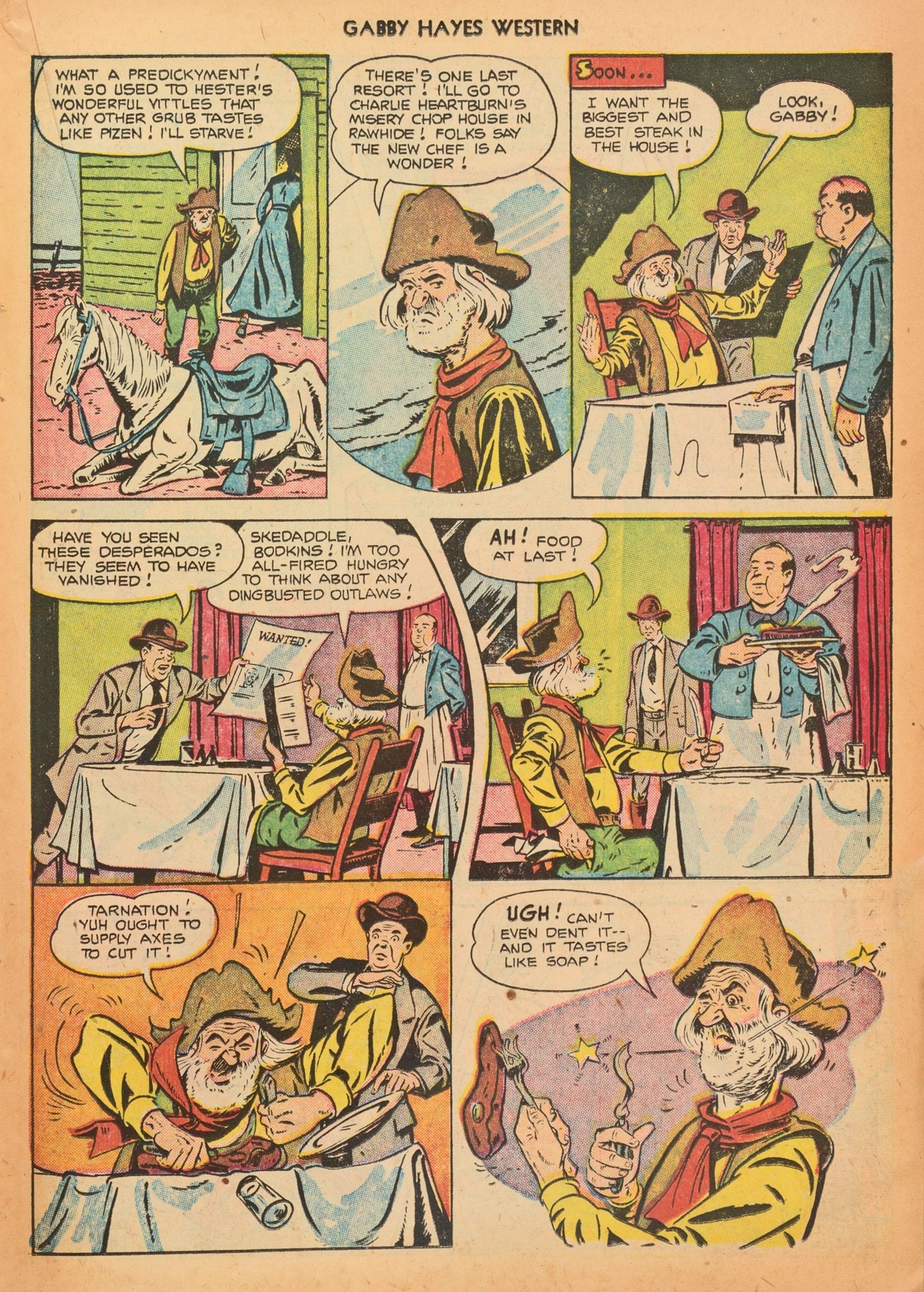 Read online Gabby Hayes Western comic -  Issue #43 - 19
