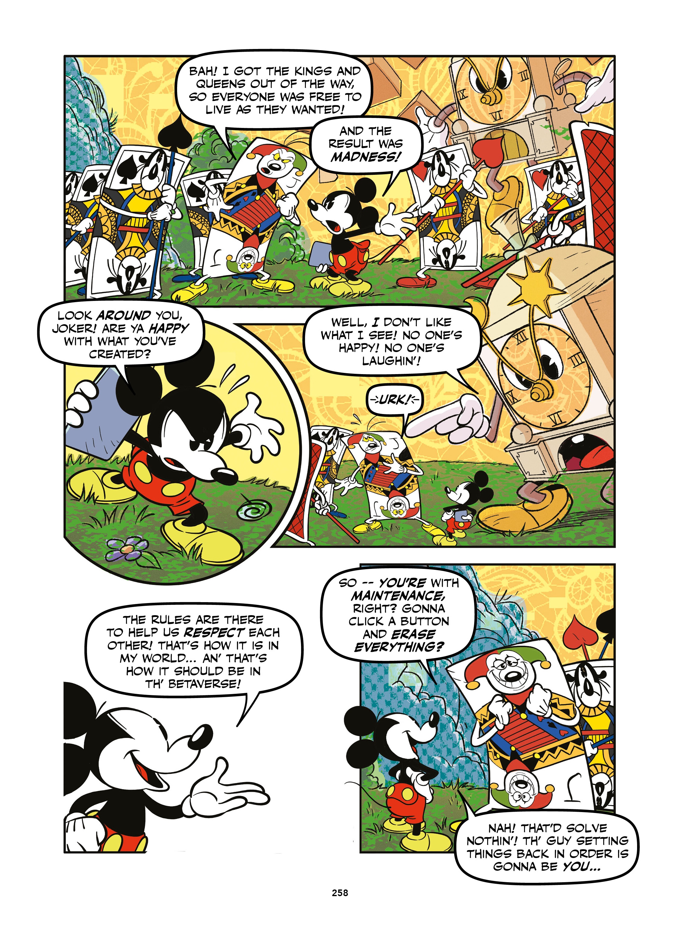 Read online Disney Once Upon a Mouse… In the Future comic -  Issue # TPB (Part 3) - 59