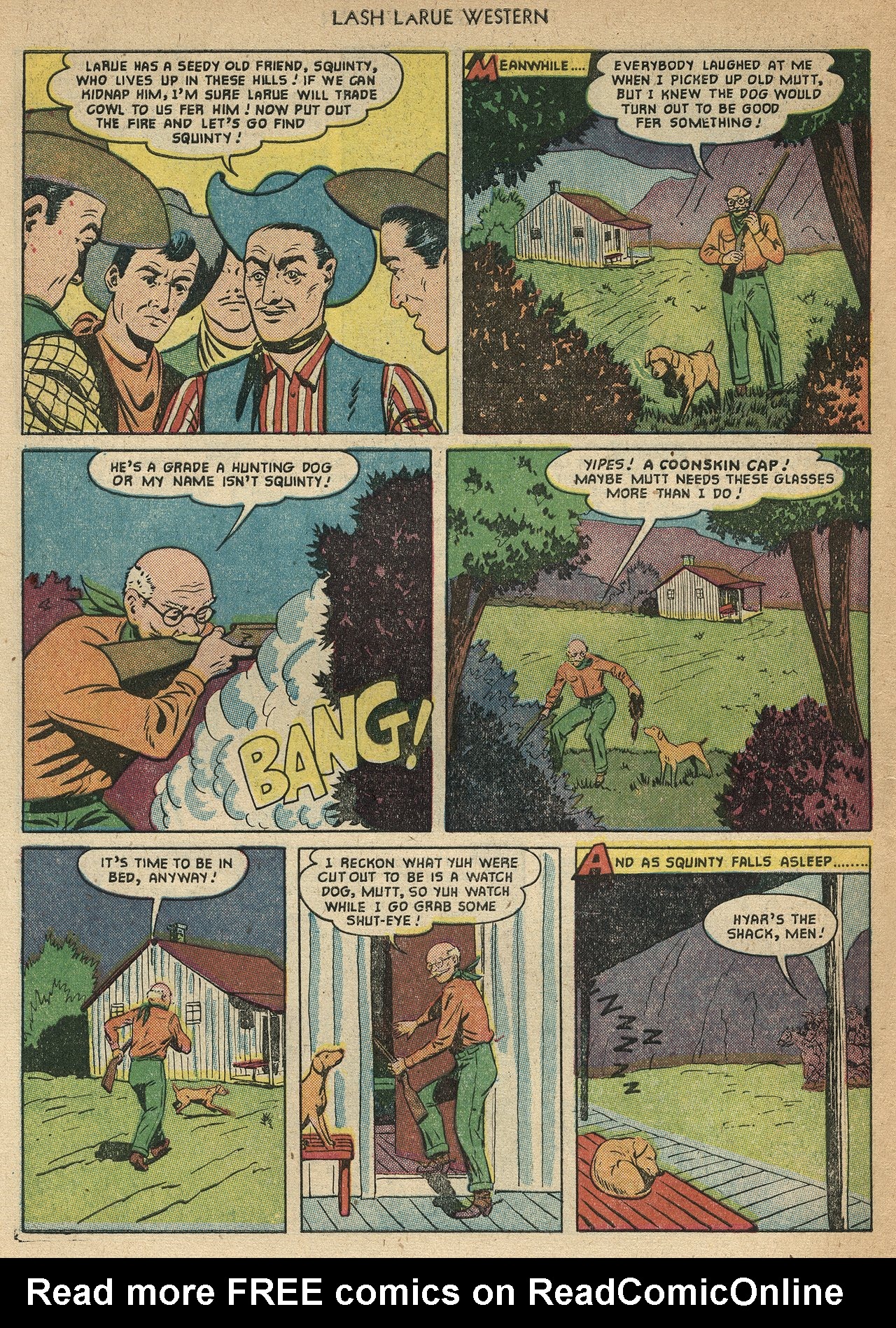 Read online Lash Larue Western (1949) comic -  Issue #22 - 30