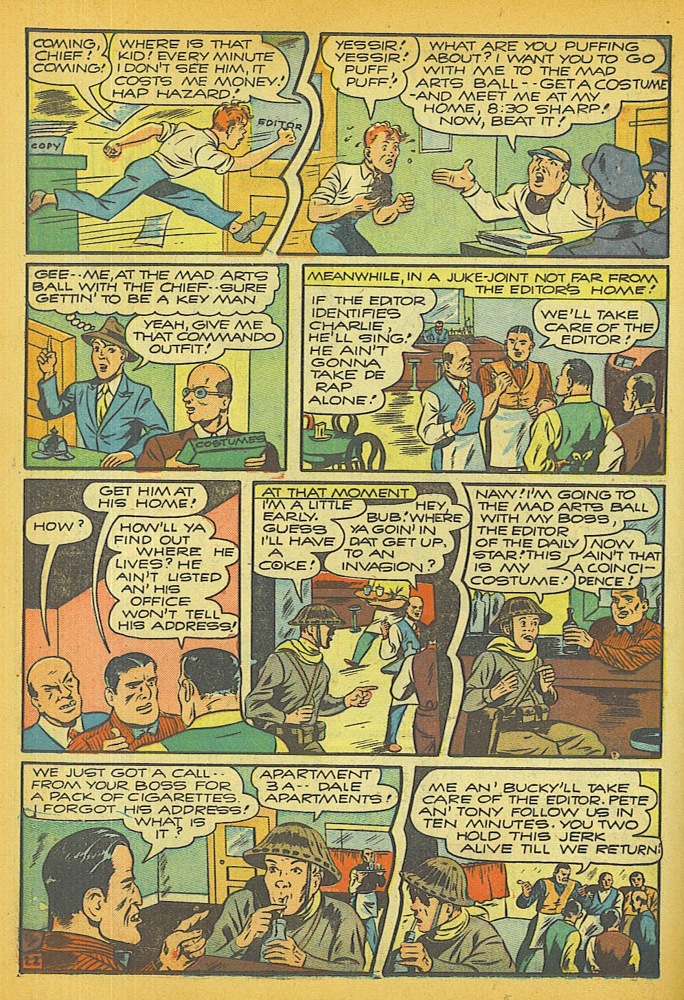 Read online Super-Mystery Comics comic -  Issue #17 - 23