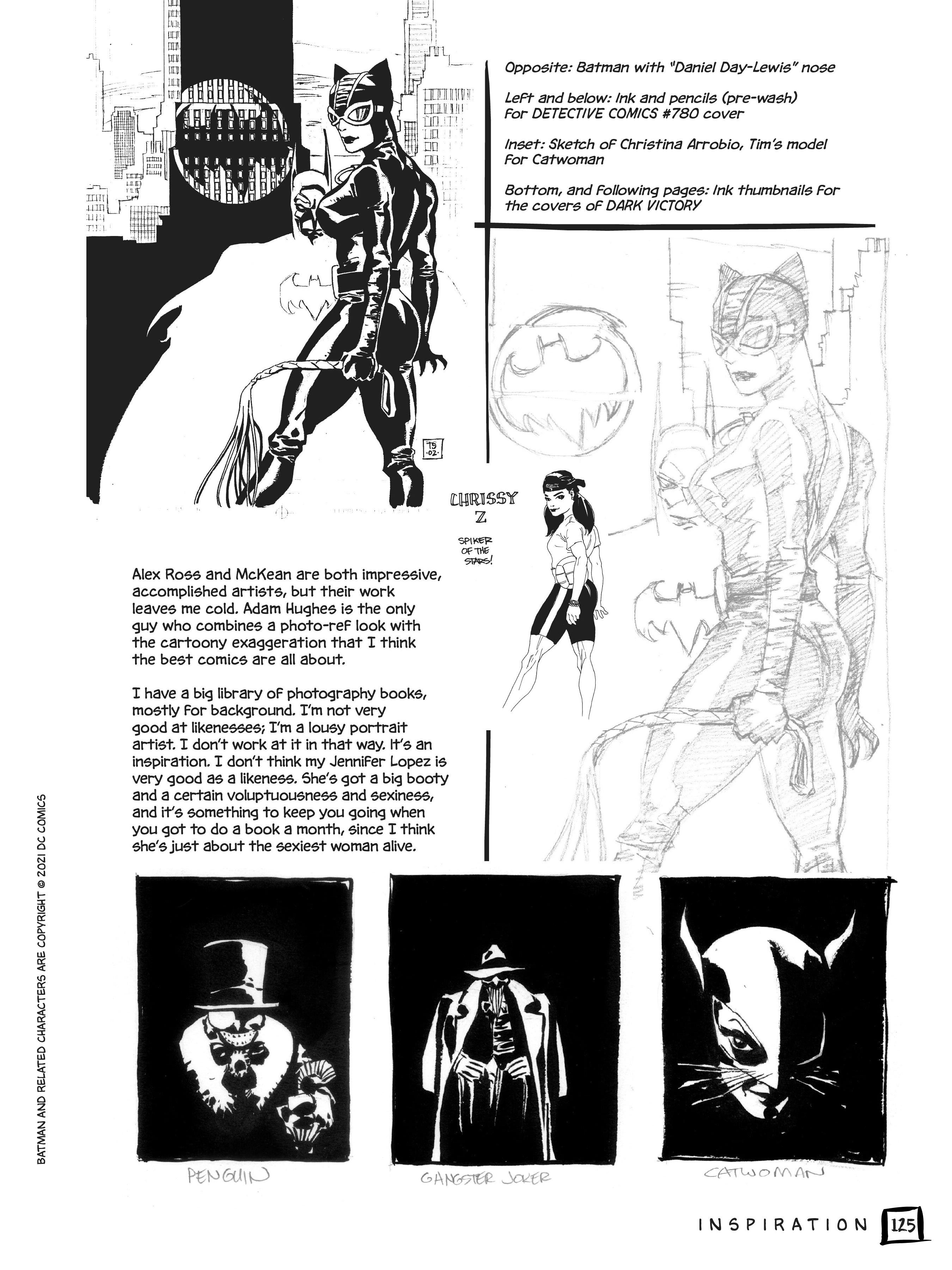 Read online Drawing Heroes in the Backyard: Tim Sale Black and White, Revised and Expanded comic -  Issue # TPB (Part 2) - 14