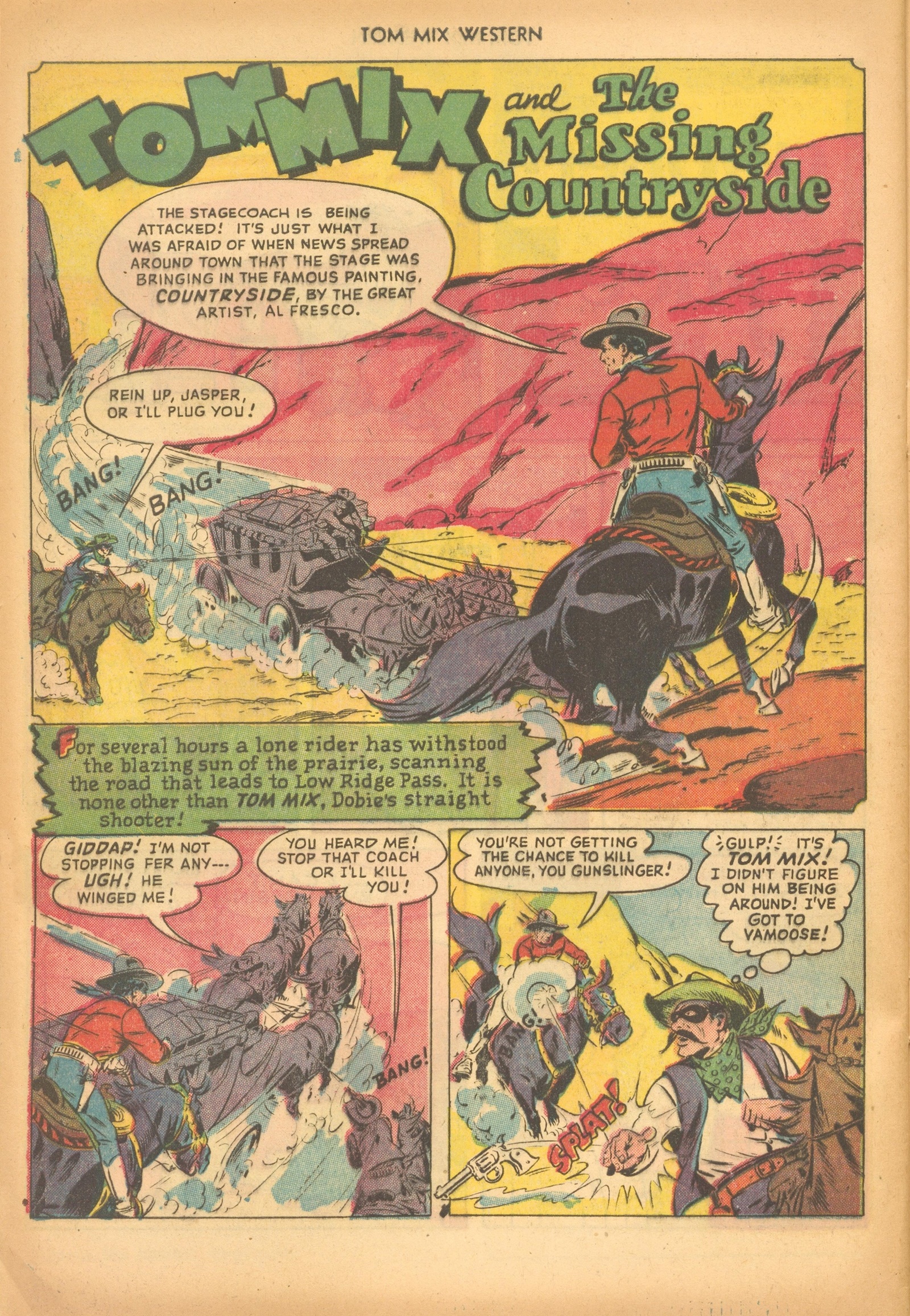 Read online Tom Mix Western (1948) comic -  Issue #53 - 28