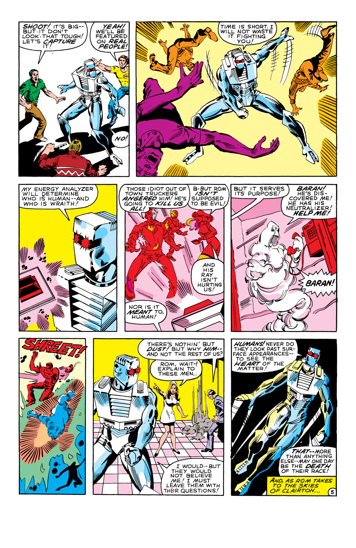 Read online Rom: The Original Marvel Years Omnibus comic -  Issue # TPB (Part 6) - 78