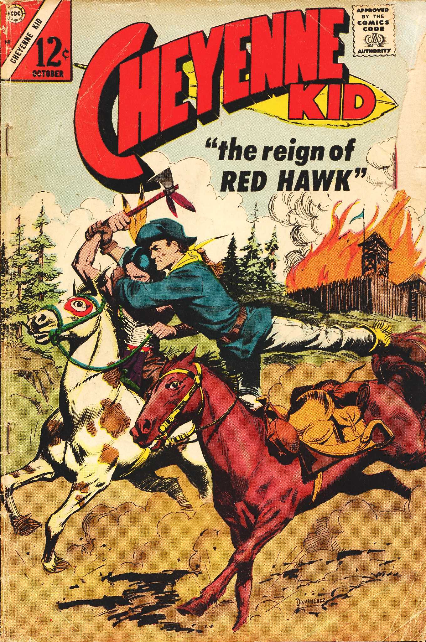 Read online Cheyenne Kid comic -  Issue #58 - 1
