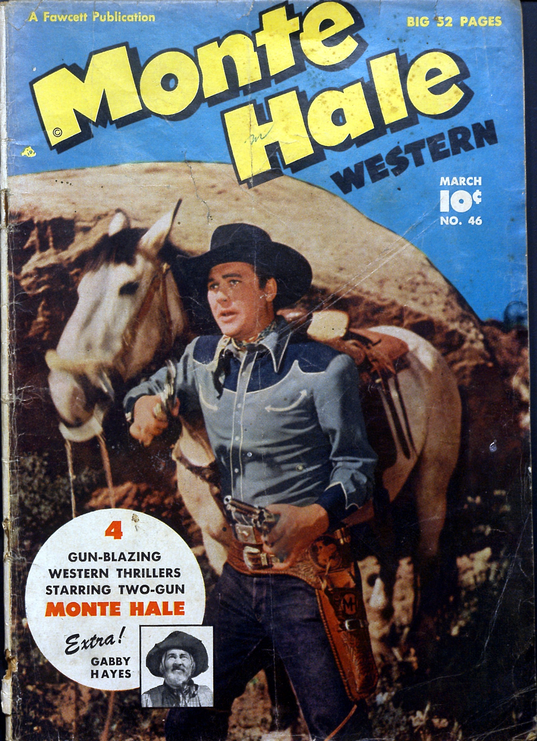 Read online Monte Hale Western comic -  Issue #46 - 1