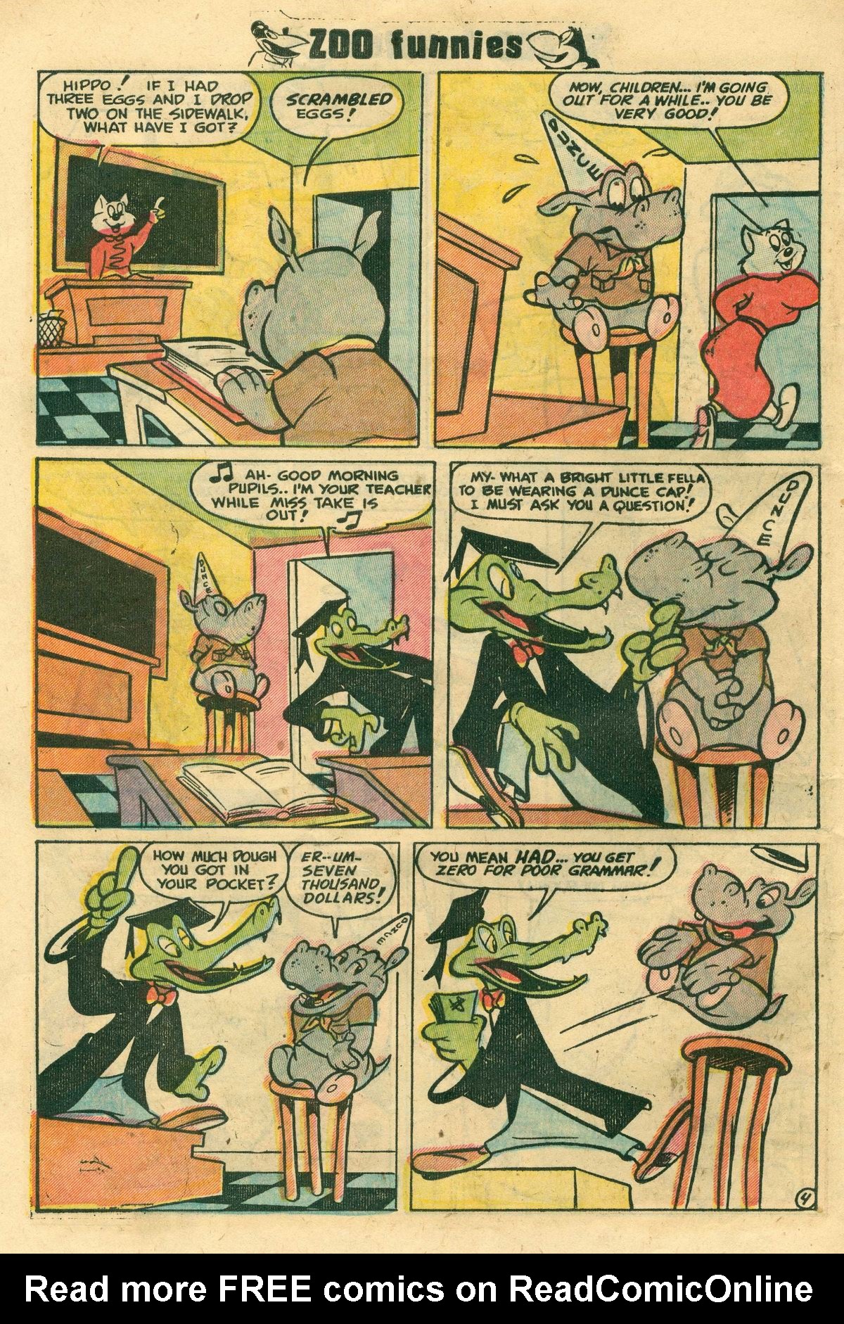 Read online Zoo Funnies comic -  Issue #2 - 28