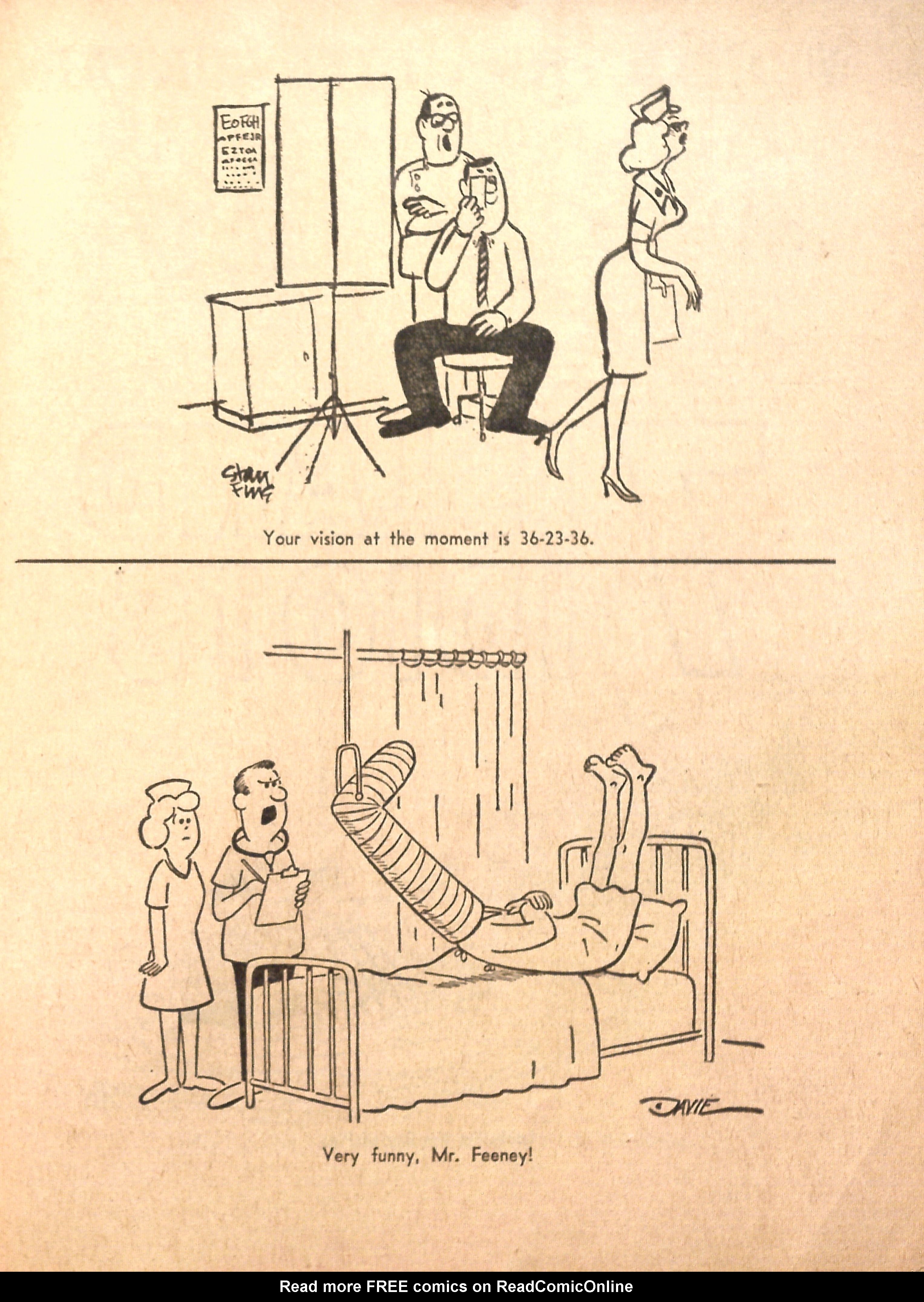 Read online Cartoons and Gags comic -  Issue #33 - 39