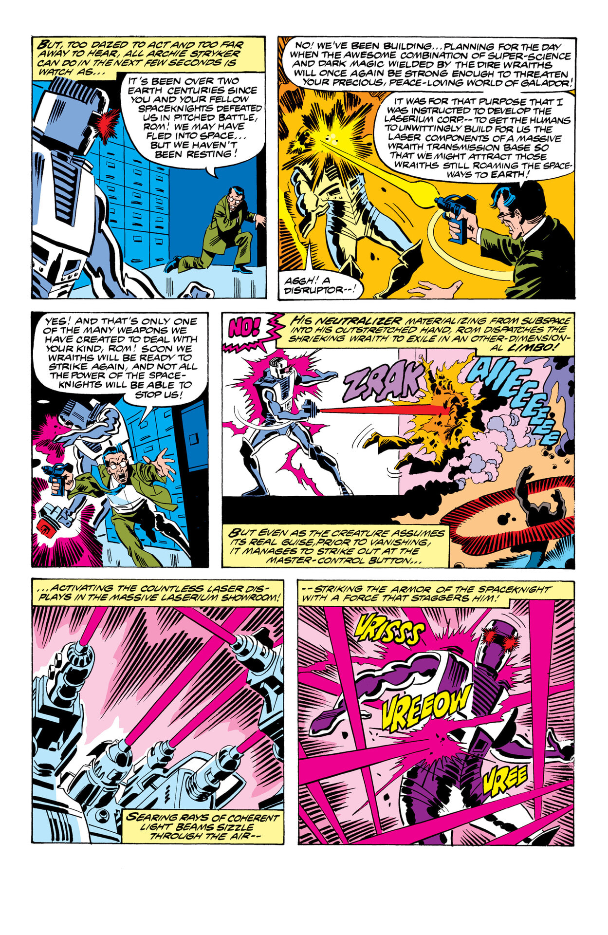 Read online Rom: The Original Marvel Years Omnibus comic -  Issue # TPB (Part 1) - 38