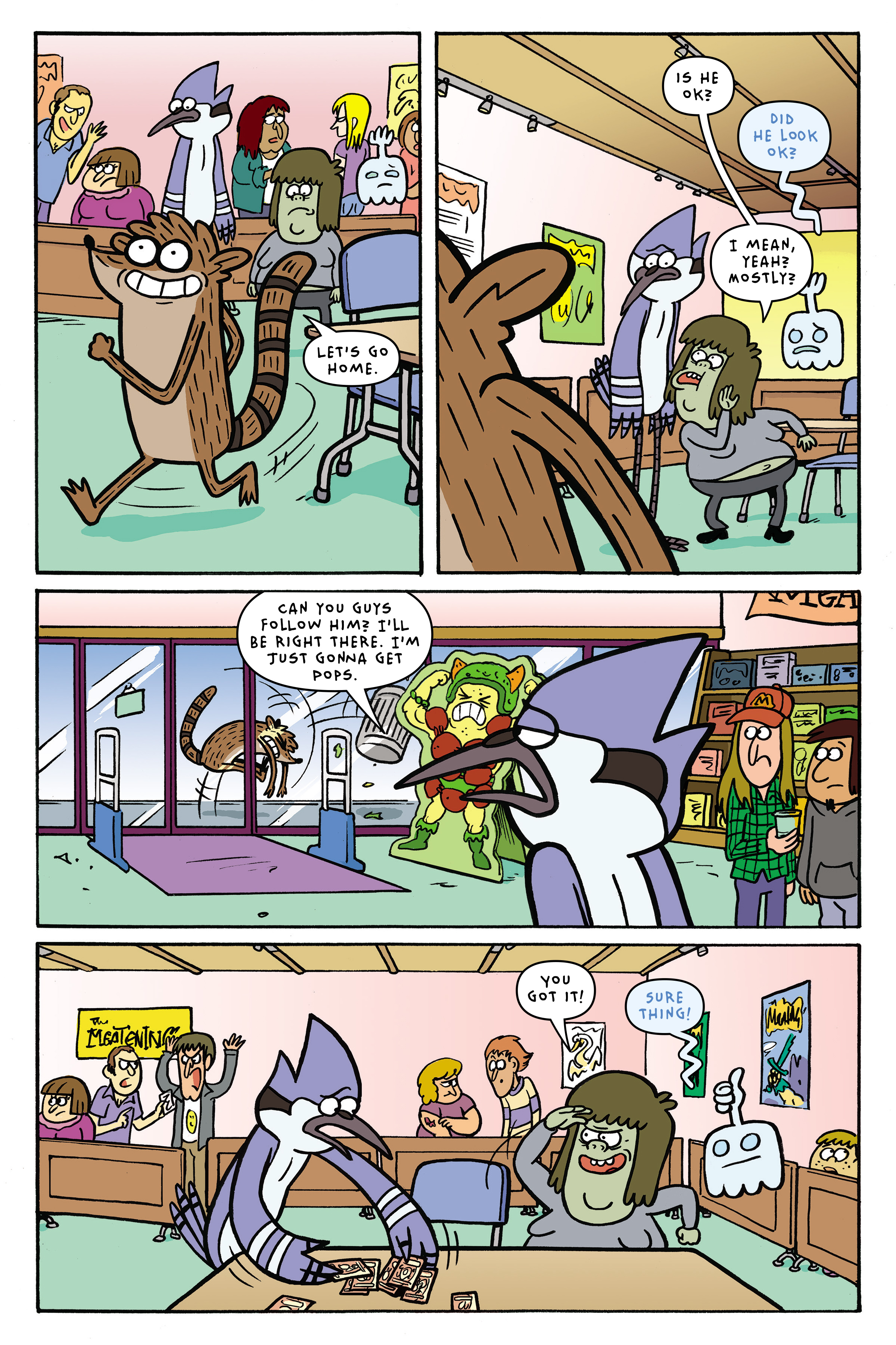 Read online Regular Show: The Meatening comic -  Issue # TPB - 62