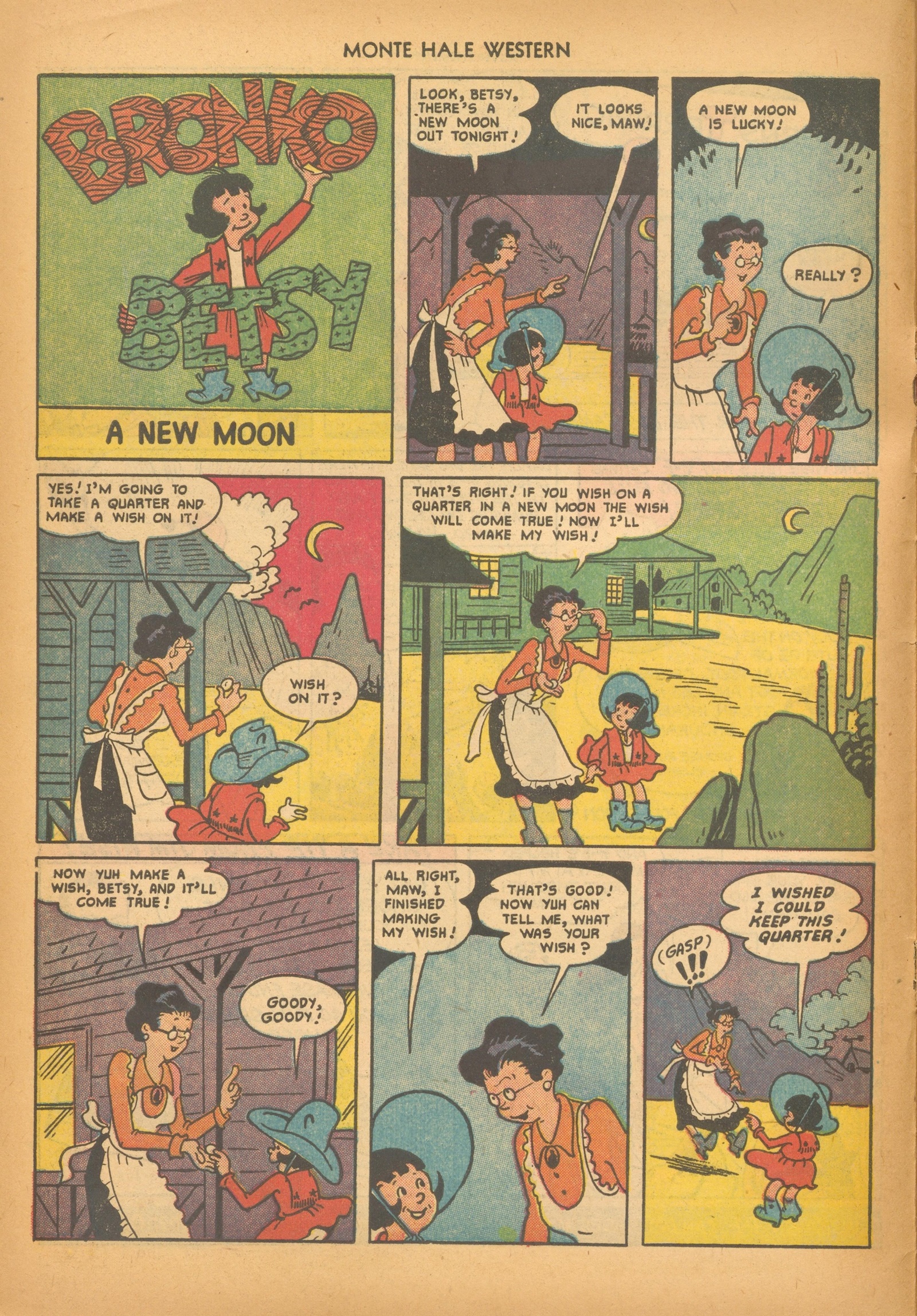 Read online Monte Hale Western comic -  Issue #74 - 10