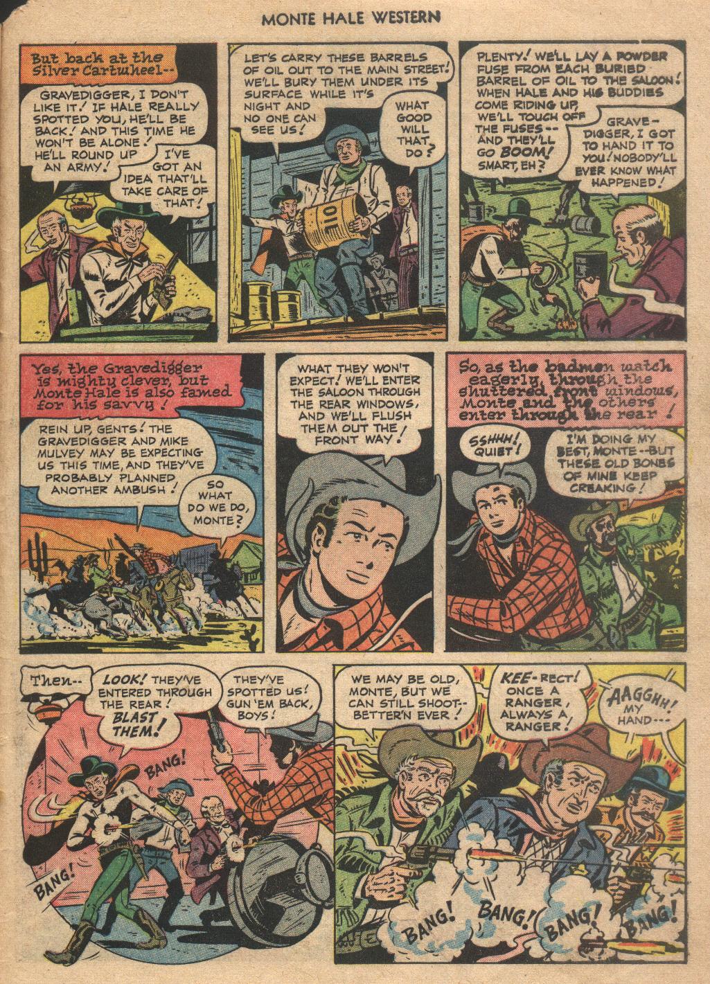 Read online Monte Hale Western comic -  Issue #77 - 33