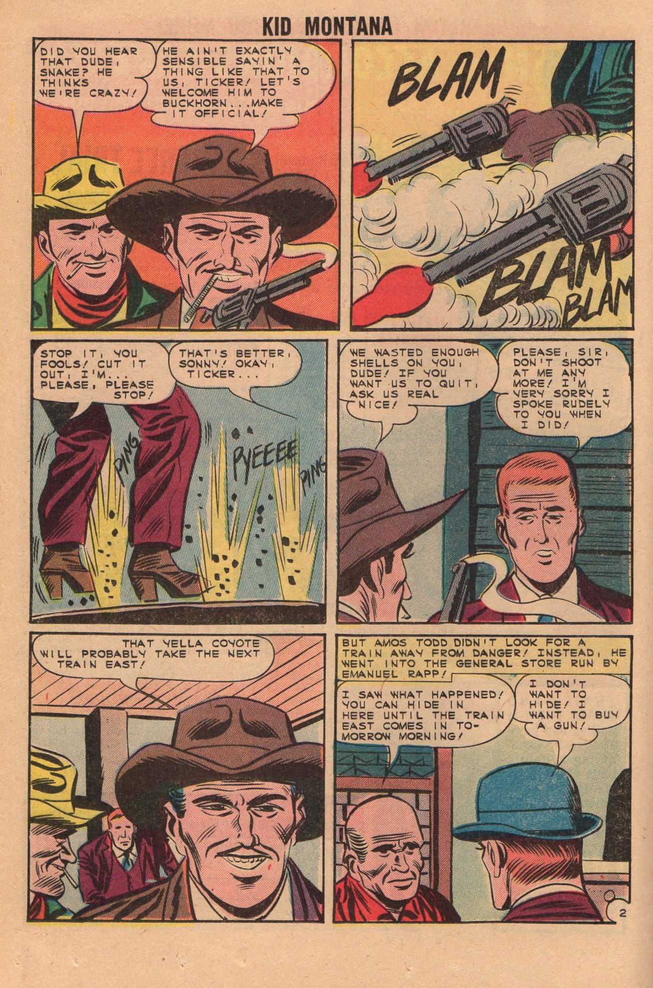 Read online Kid Montana comic -  Issue #46 - 16