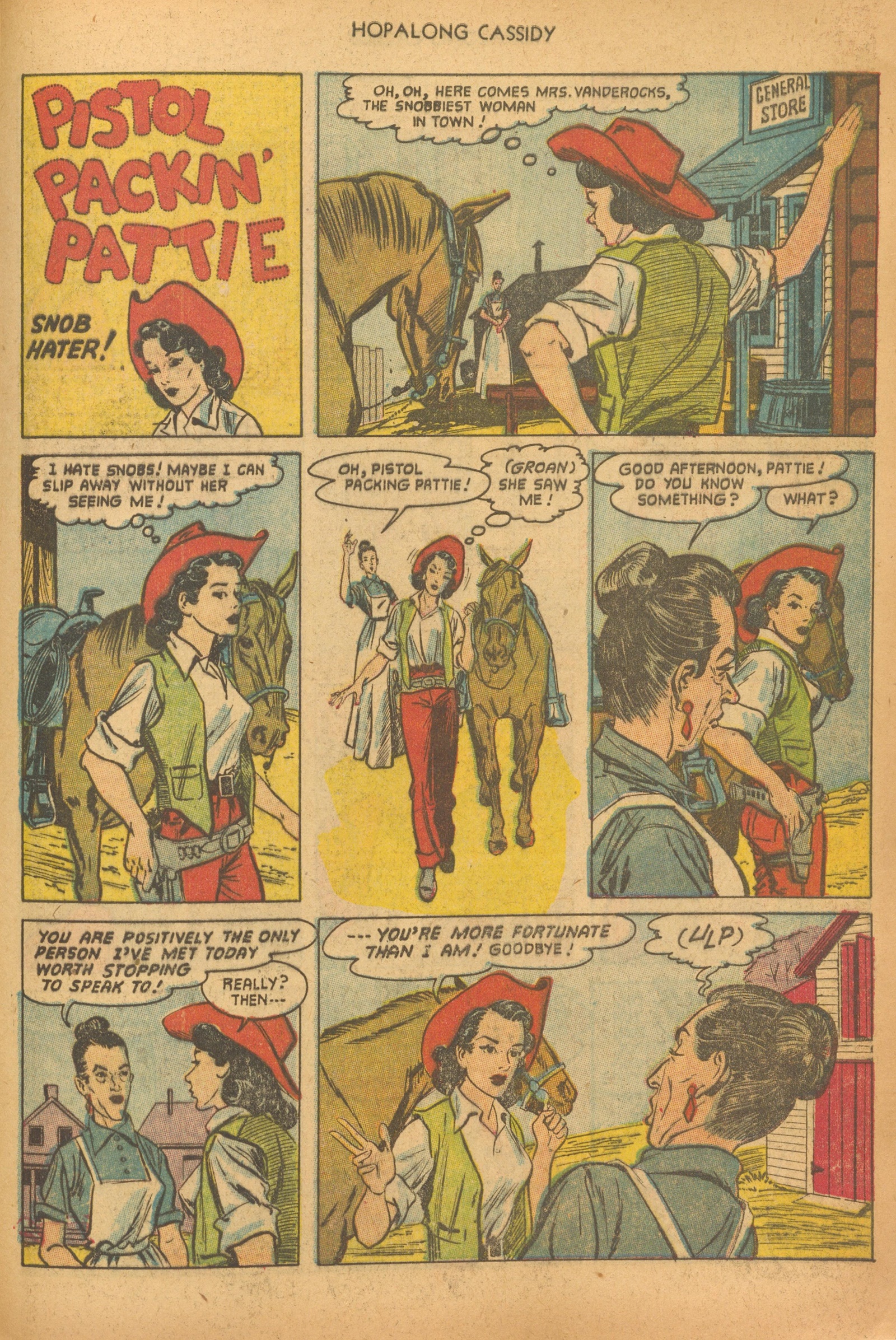 Read online Hopalong Cassidy comic -  Issue #78 - 33