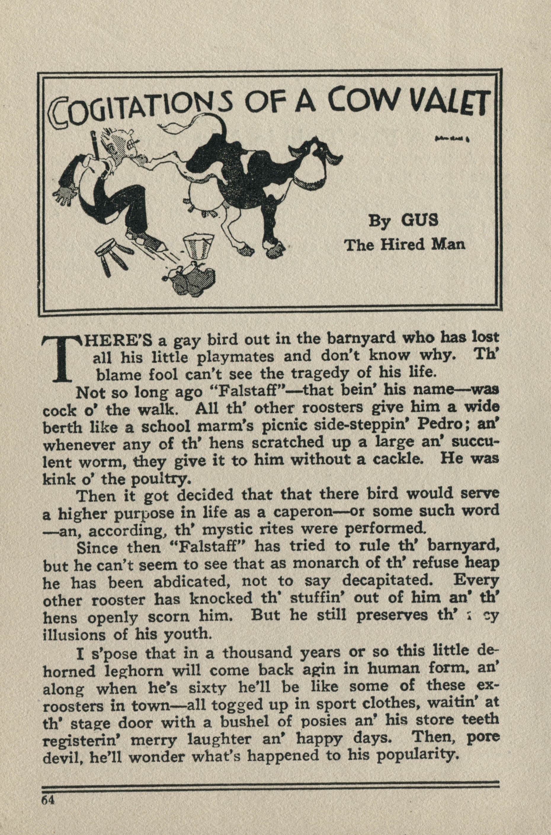 Read online Captain Billy's Whiz Bang comic -  Issue #57 - 69