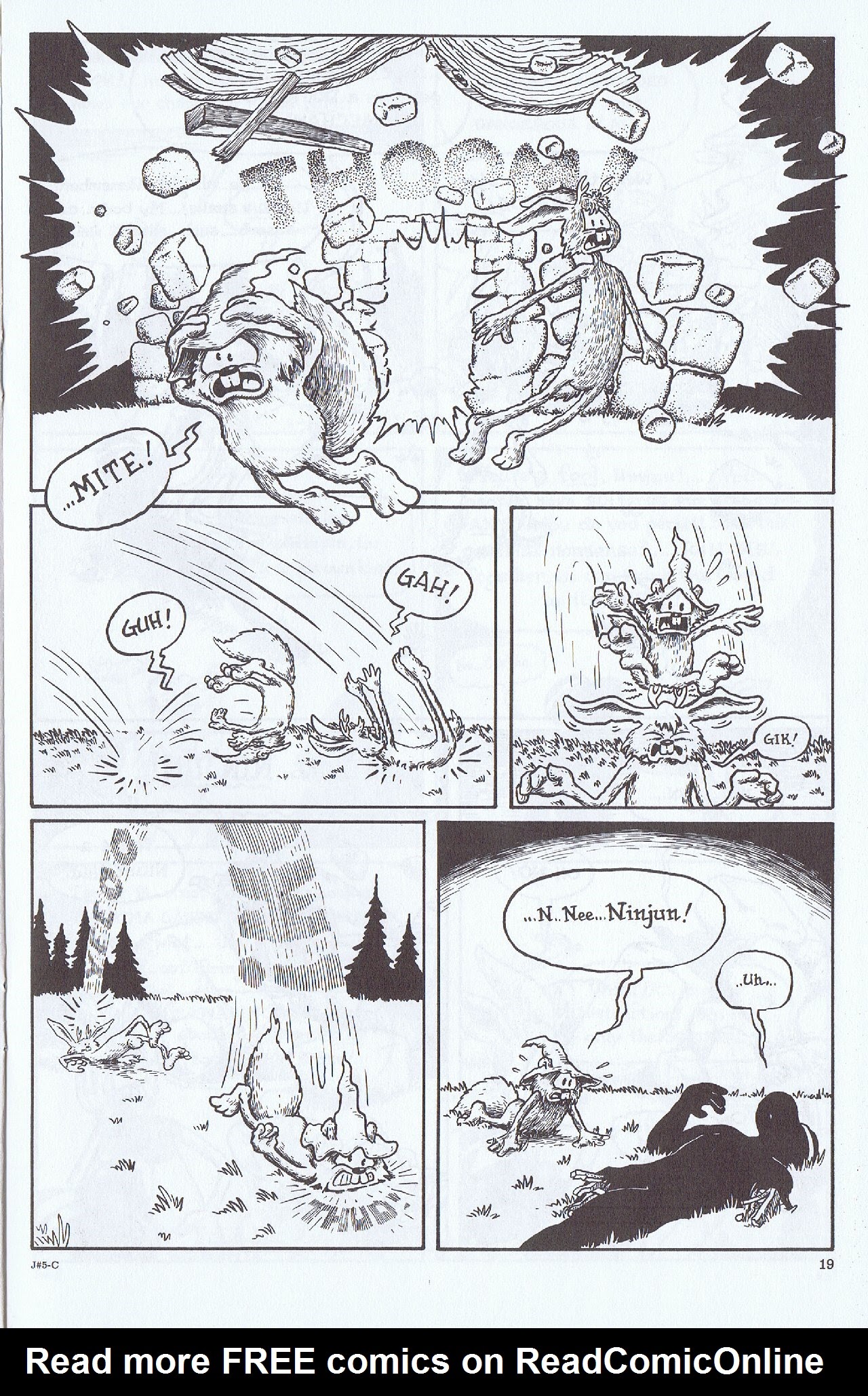 Read online Tales Of The Jackalope comic -  Issue #5 - 21