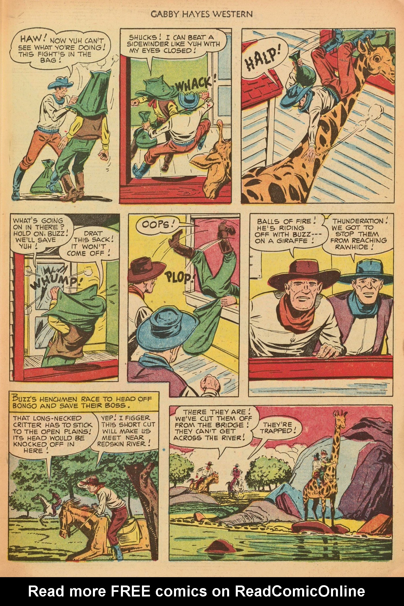 Read online Gabby Hayes Western comic -  Issue #36 - 19