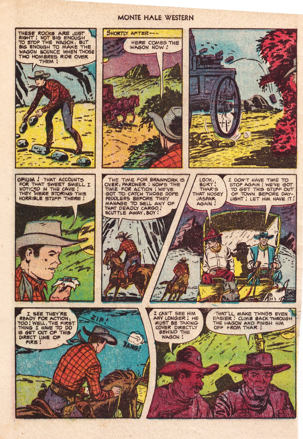 Read online Monte Hale Western comic -  Issue #82 - 8