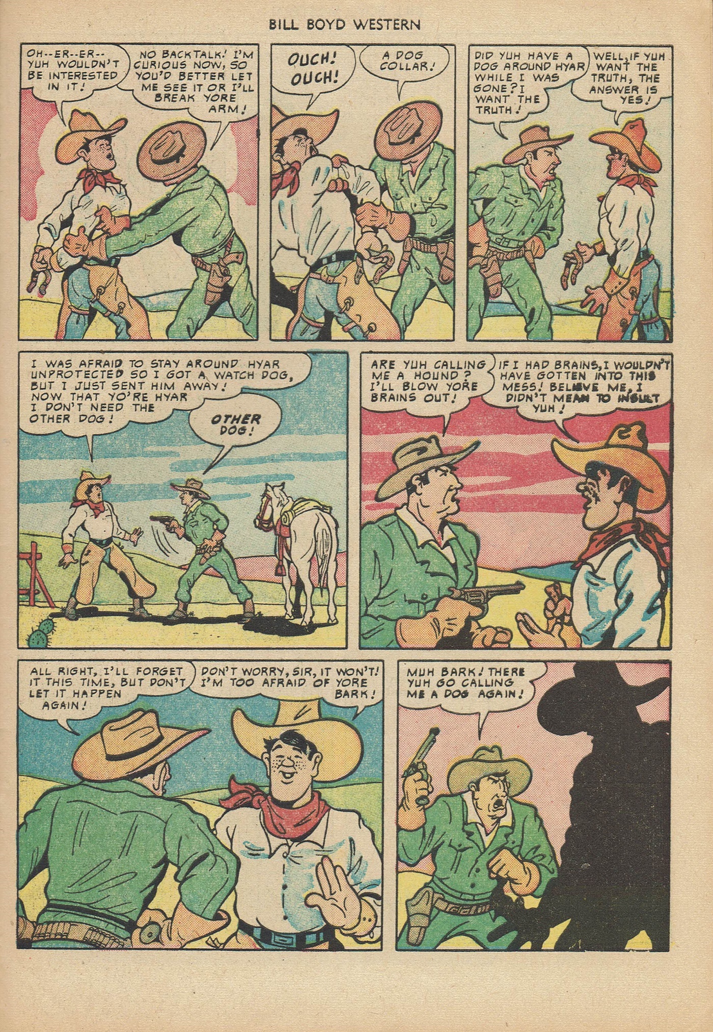 Read online Bill Boyd Western comic -  Issue #6 - 33