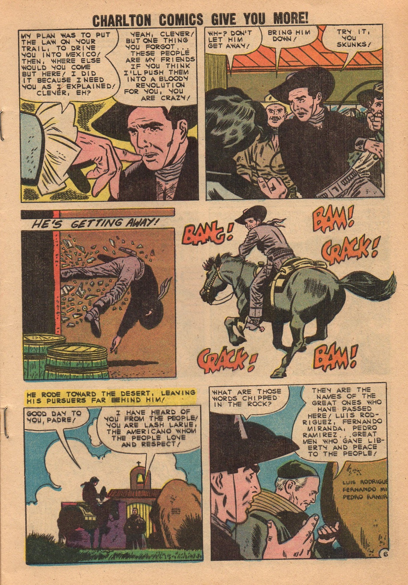Read online Lash Larue Western (1949) comic -  Issue #76 - 9