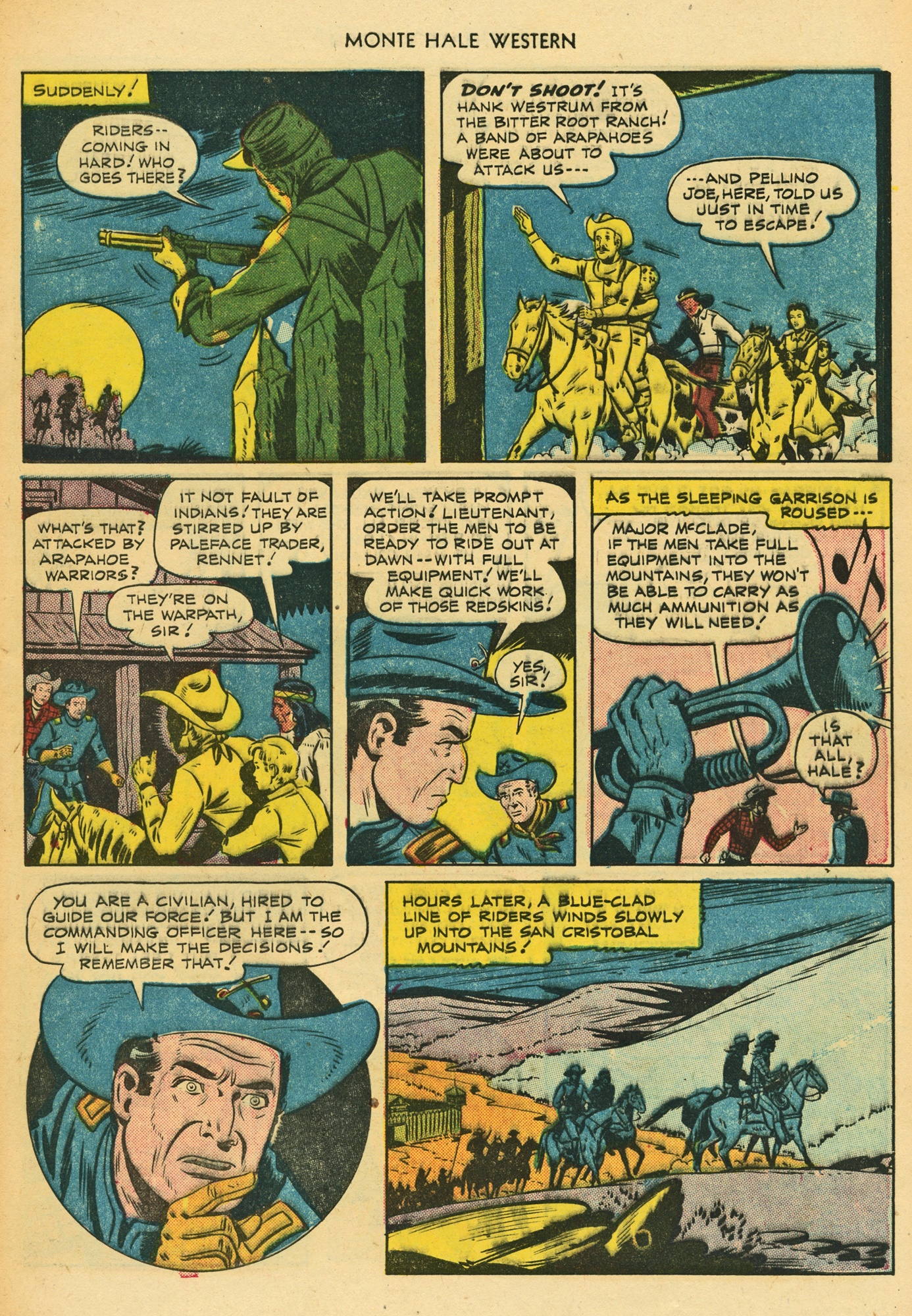 Read online Monte Hale Western comic -  Issue #60 - 5
