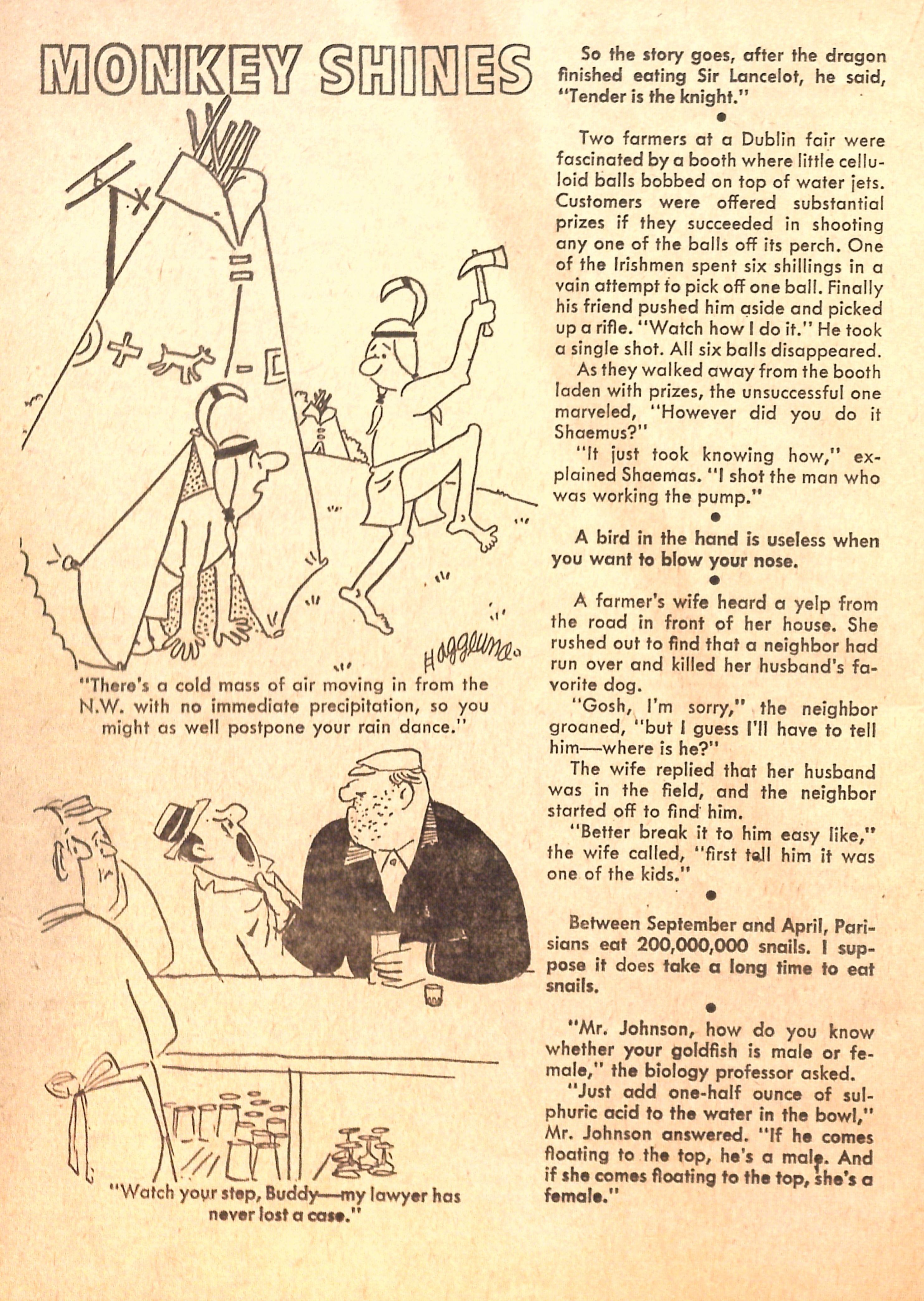 Read online Cartoons and Gags comic -  Issue #21 - 22