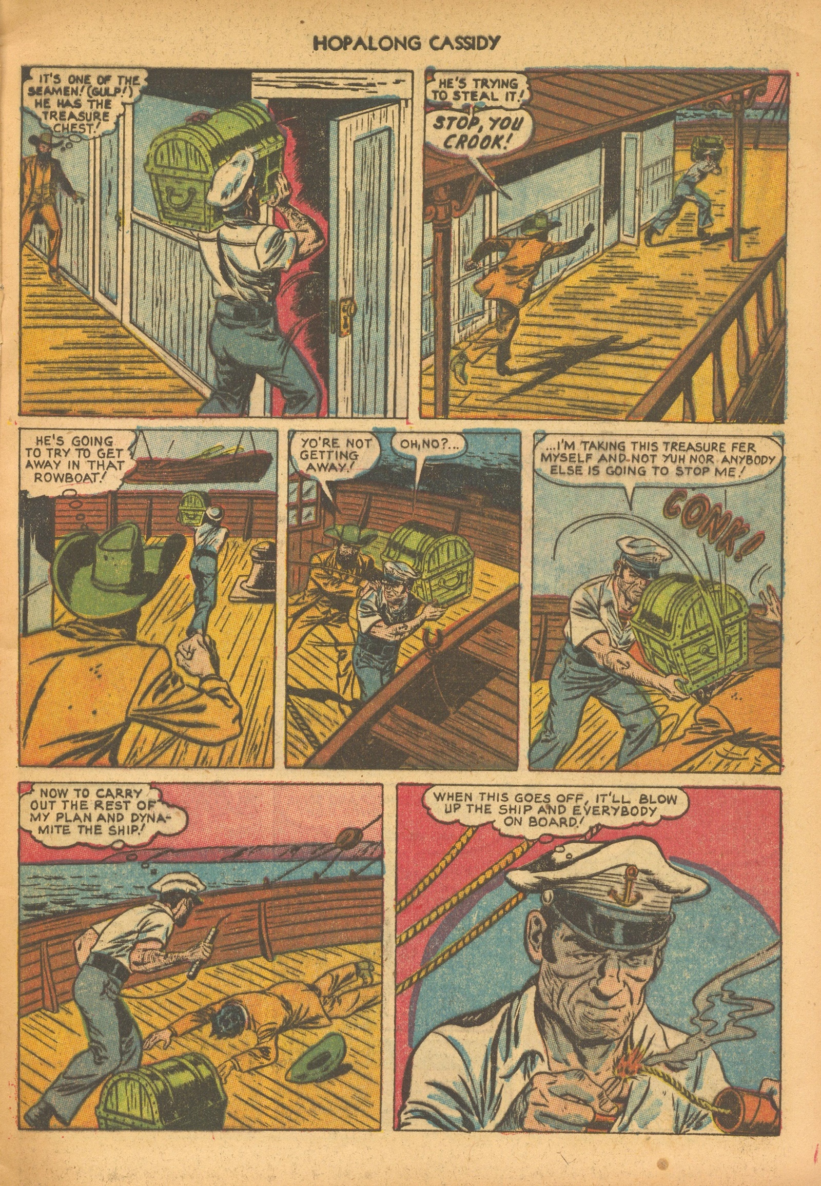Read online Hopalong Cassidy comic -  Issue #74 - 5