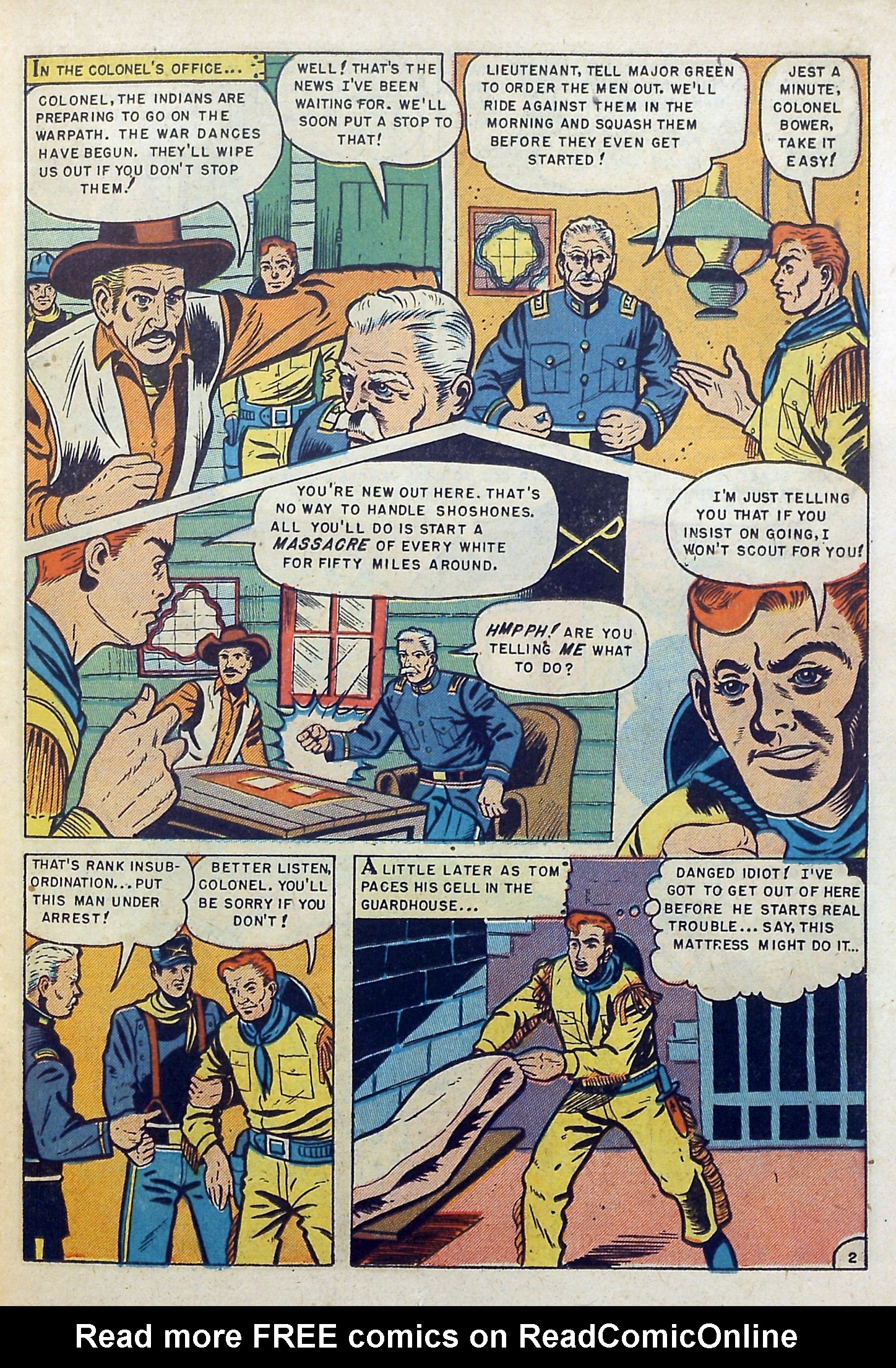 Read online Indian Fighter comic -  Issue #7 - 11