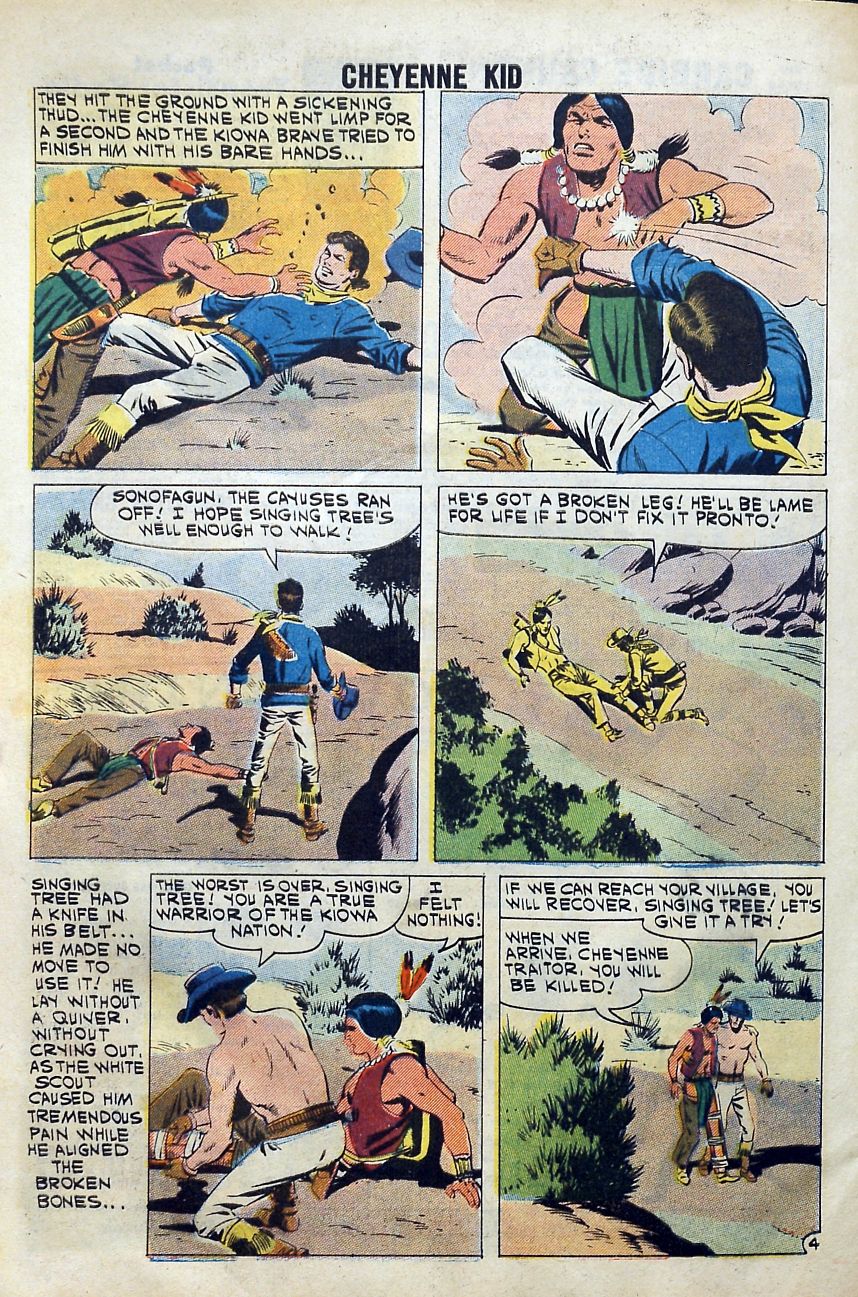 Read online Cheyenne Kid comic -  Issue #31 - 32