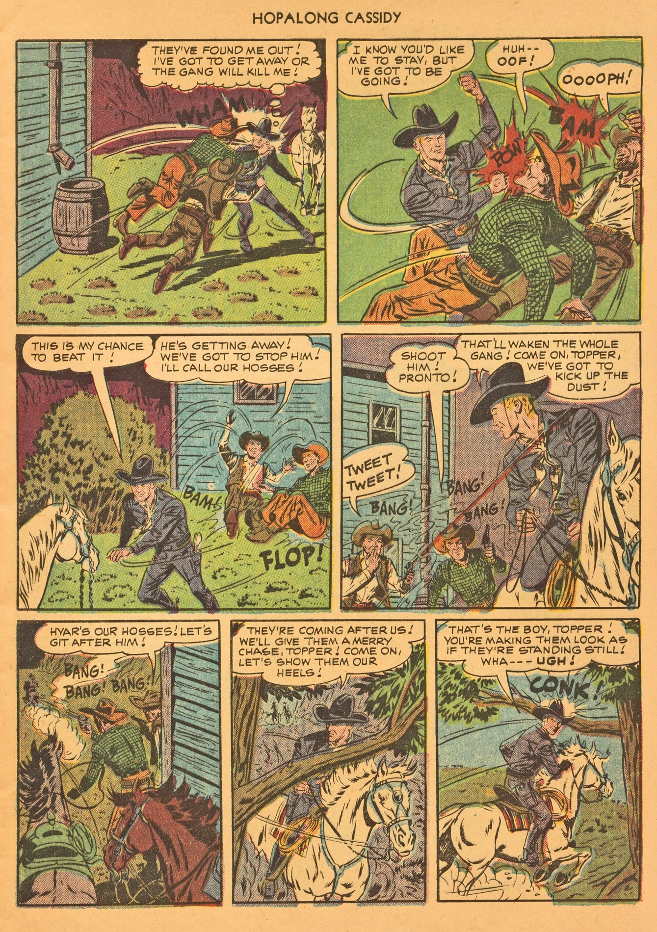 Read online Hopalong Cassidy comic -  Issue #50 - 9