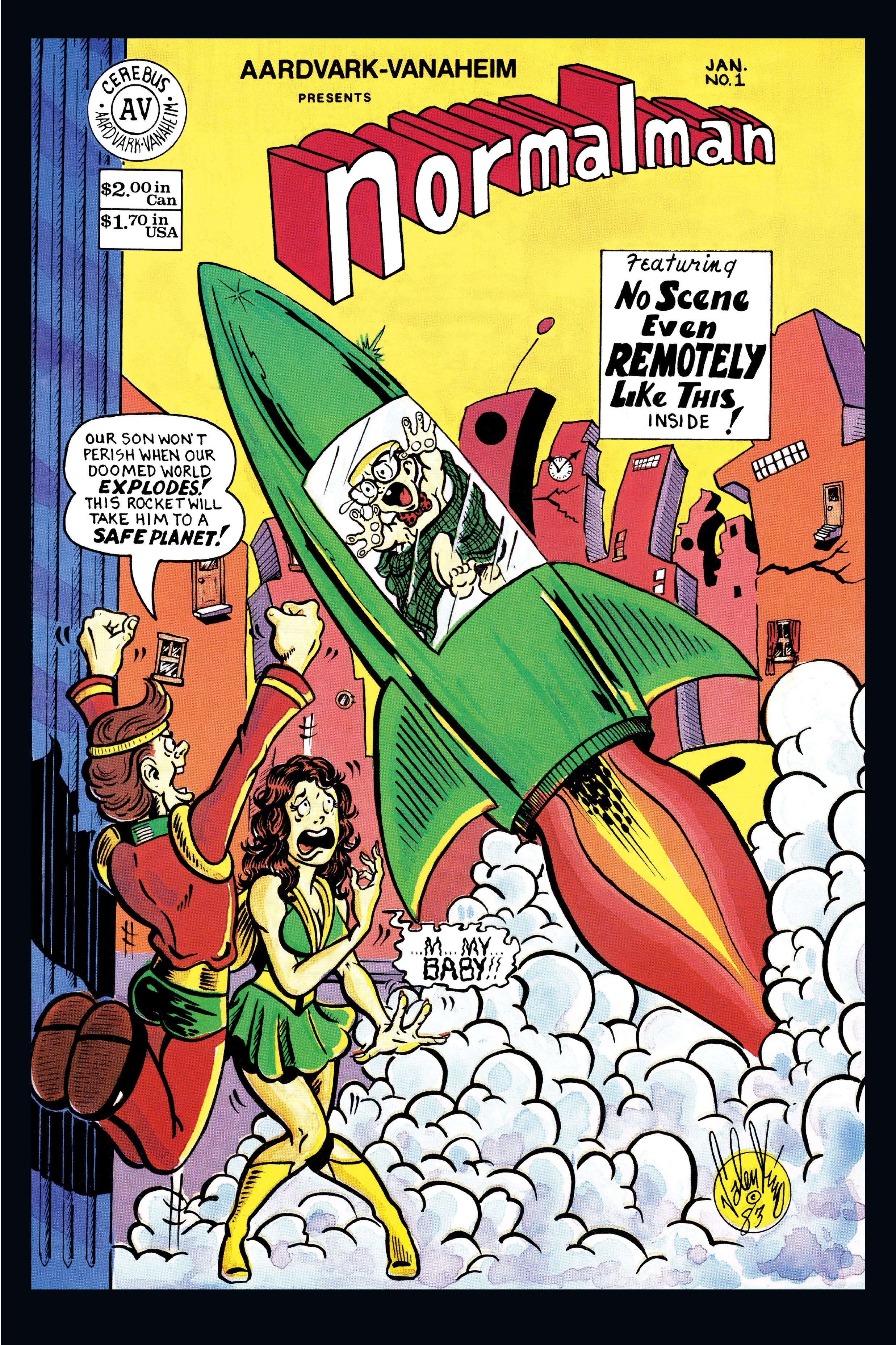 Read online Normalman 40th Anniversary Omnibus comic -  Issue # TPB (Part 1) - 22
