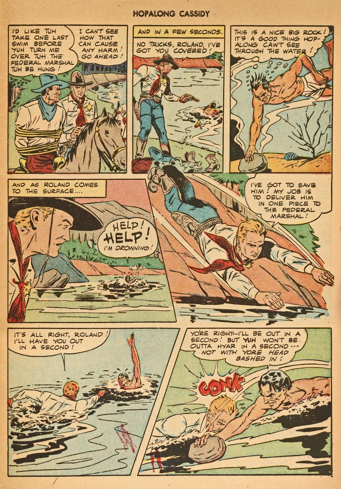 Read online Hopalong Cassidy comic -  Issue #14 - 45