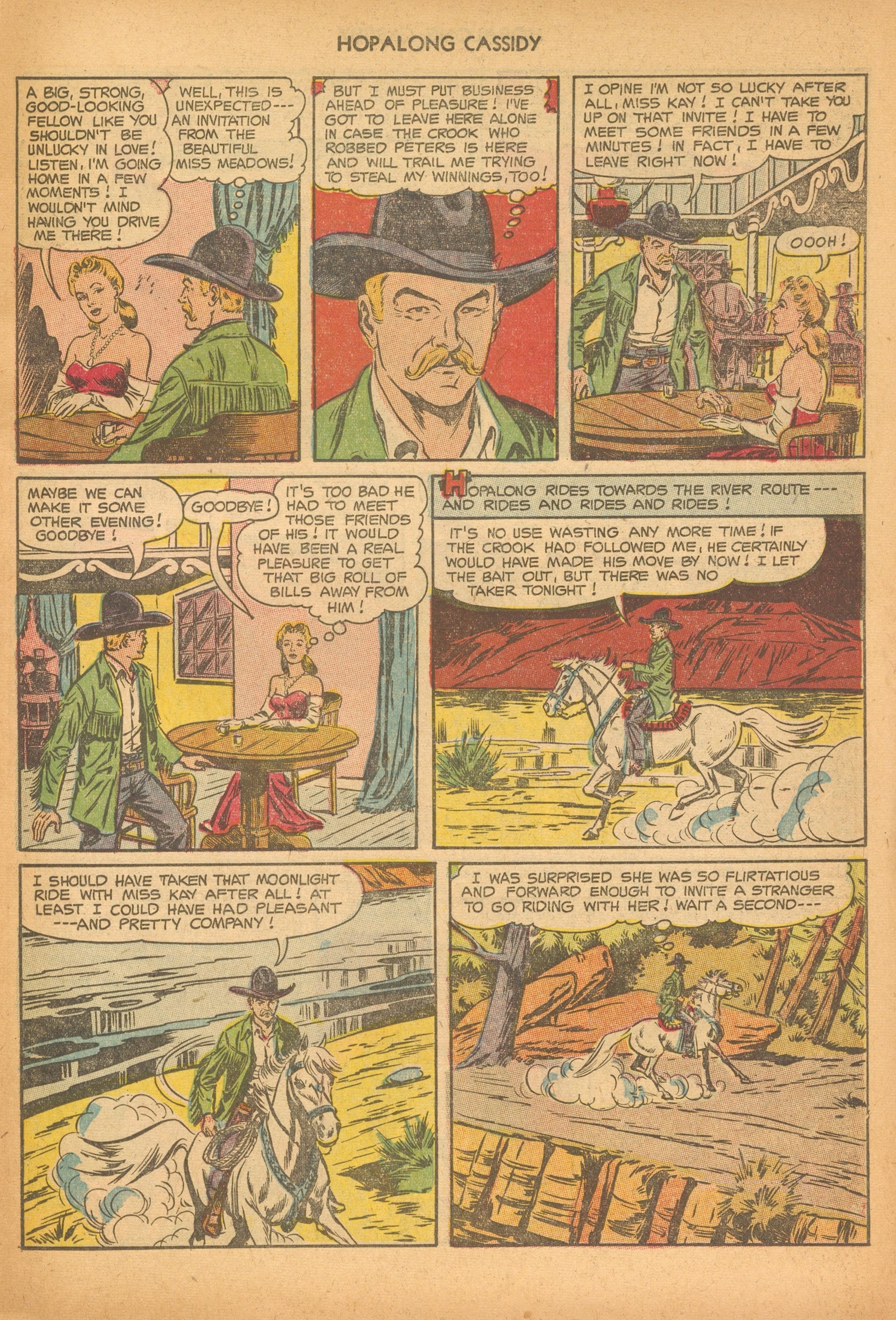 Read online Hopalong Cassidy comic -  Issue #81 - 11