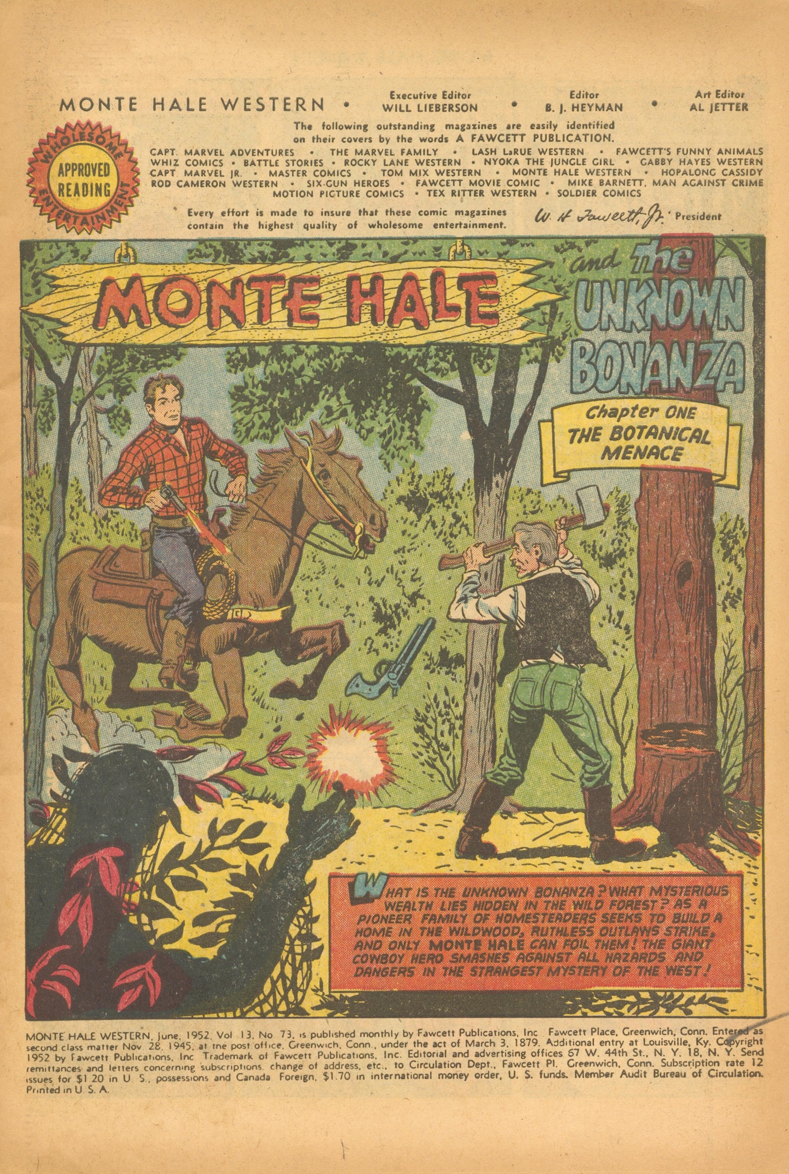 Read online Monte Hale Western comic -  Issue #73 - 3