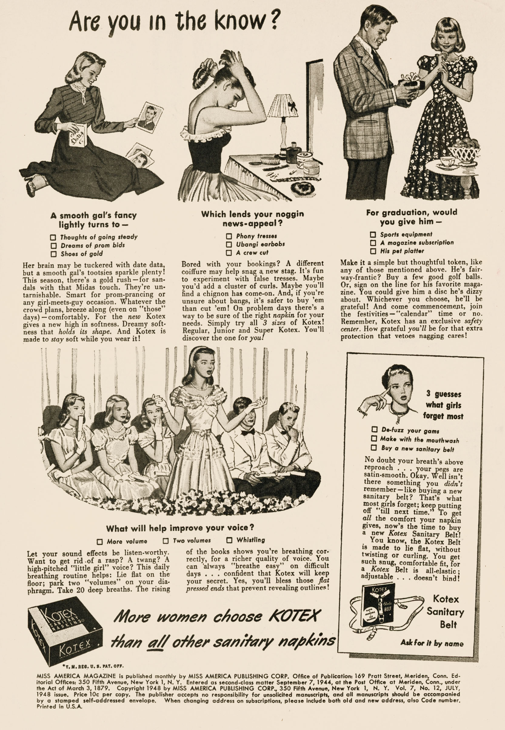 Read online Miss America Magazine comic -  Issue #45 - 2
