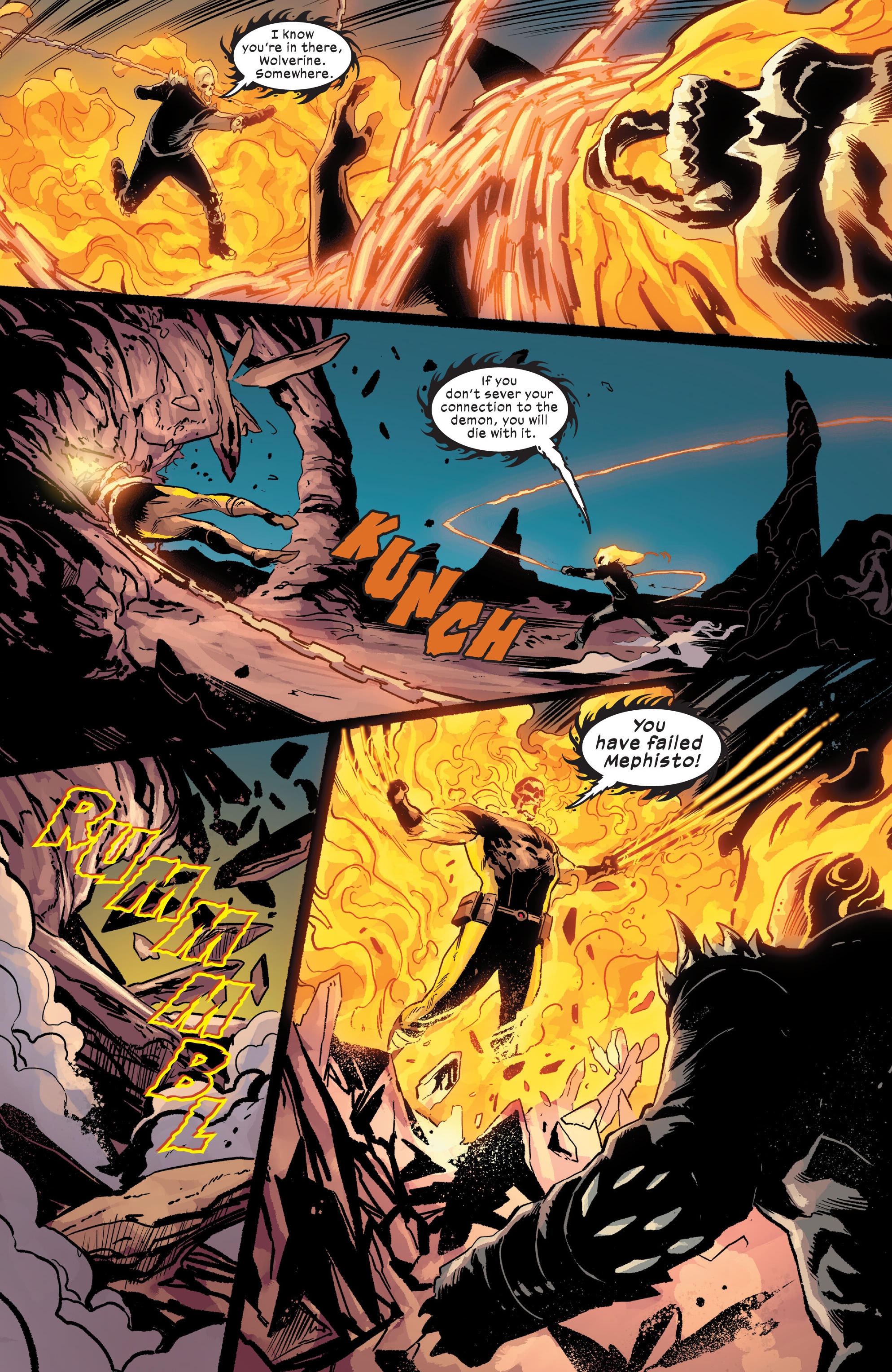 Read online Ghost Rider/Wolverine: Weapons of Vengeance comic -  Issue # TPB - 101