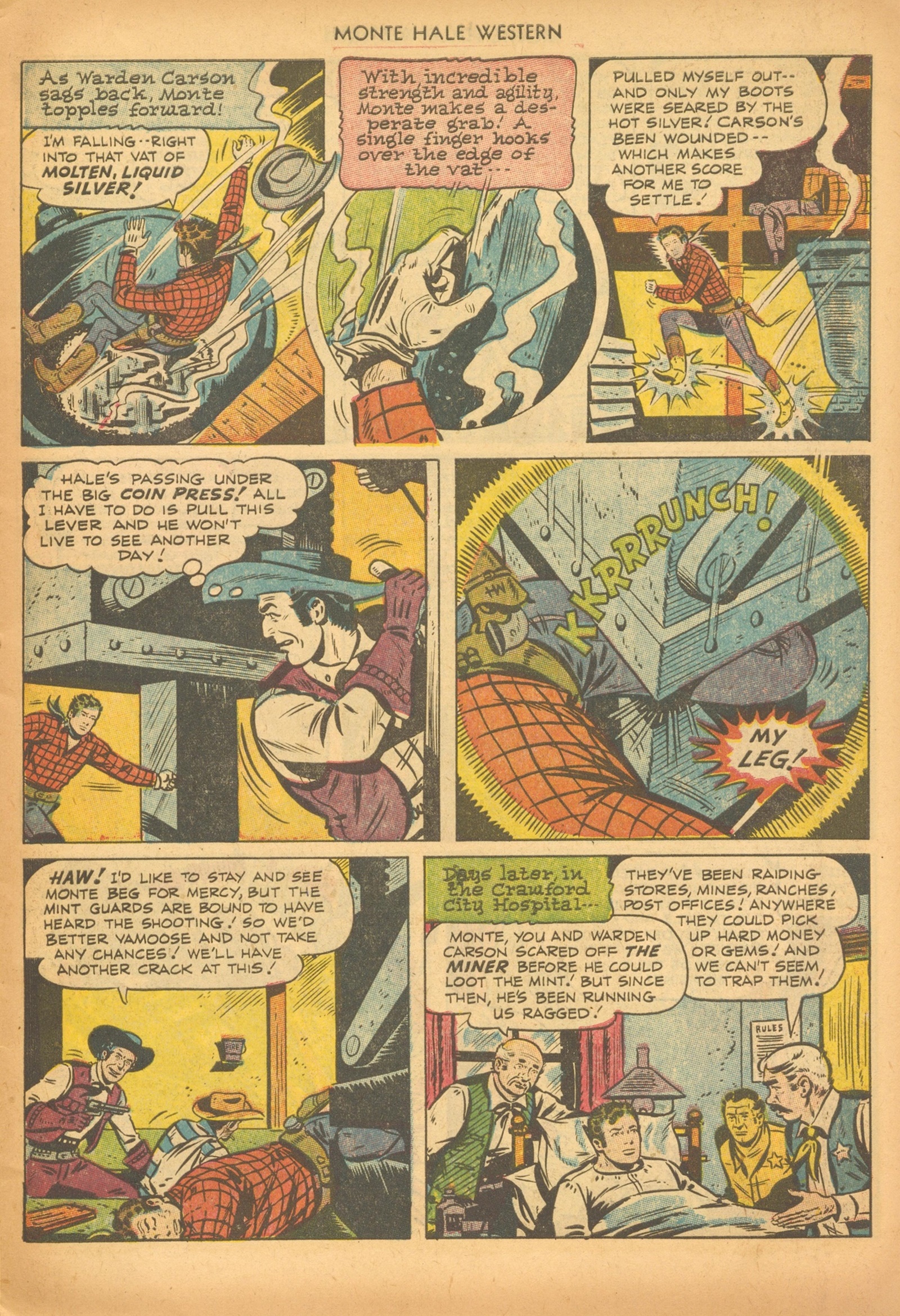 Read online Monte Hale Western comic -  Issue #79 - 7