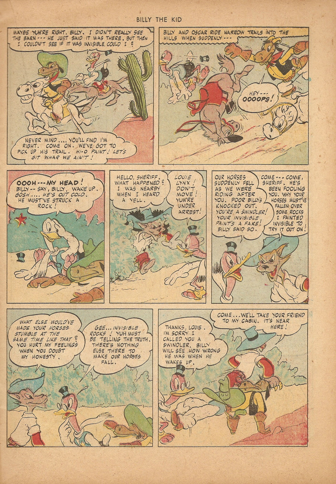 Read online Billy the Kid and Oscar comic -  Issue #2 - 15