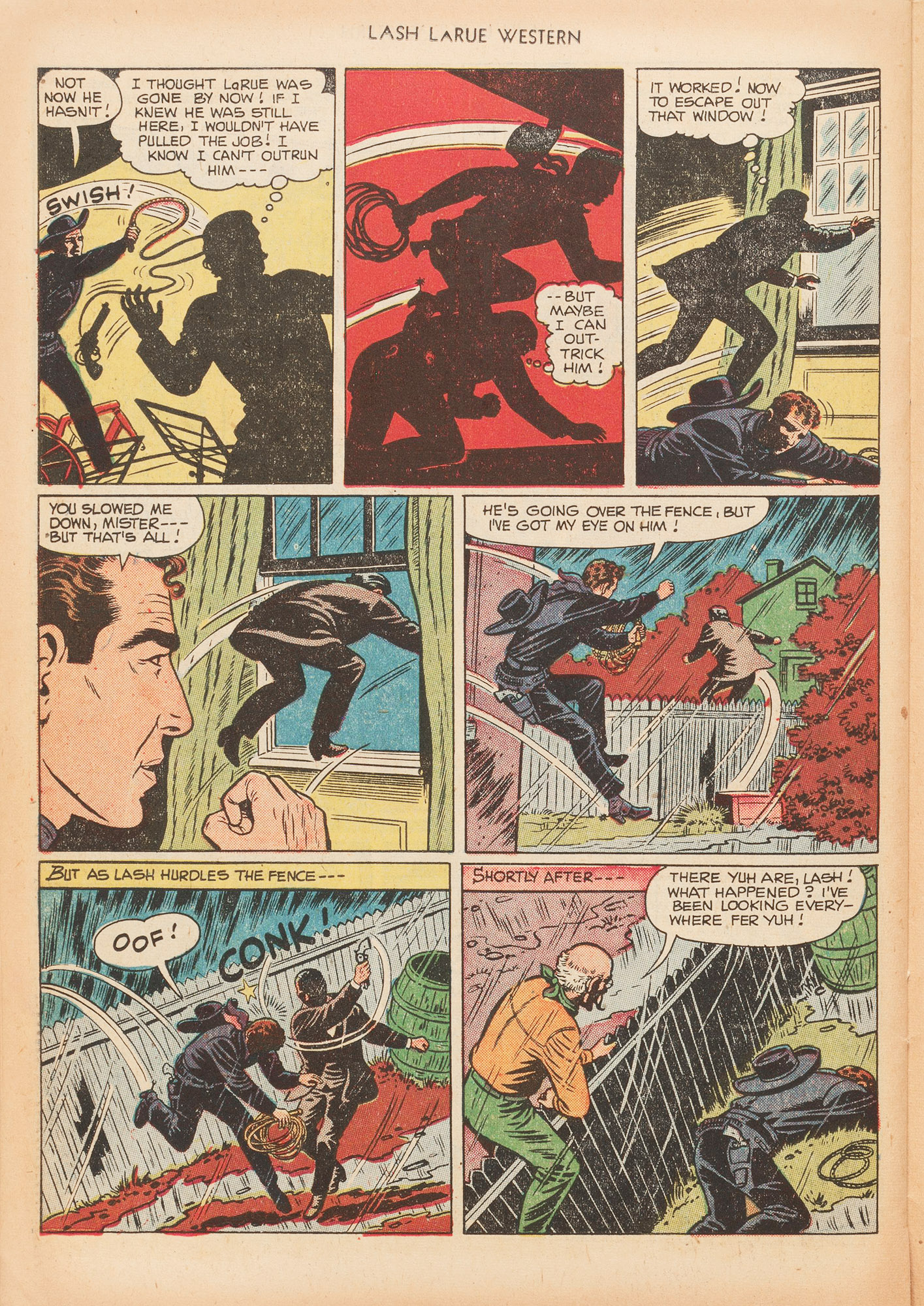 Read online Lash Larue Western (1949) comic -  Issue #20 - 26
